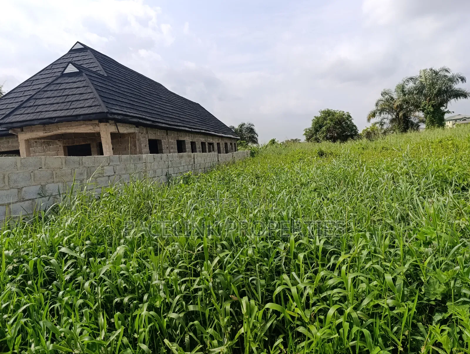 Half Plot of Land to Be Cut Out