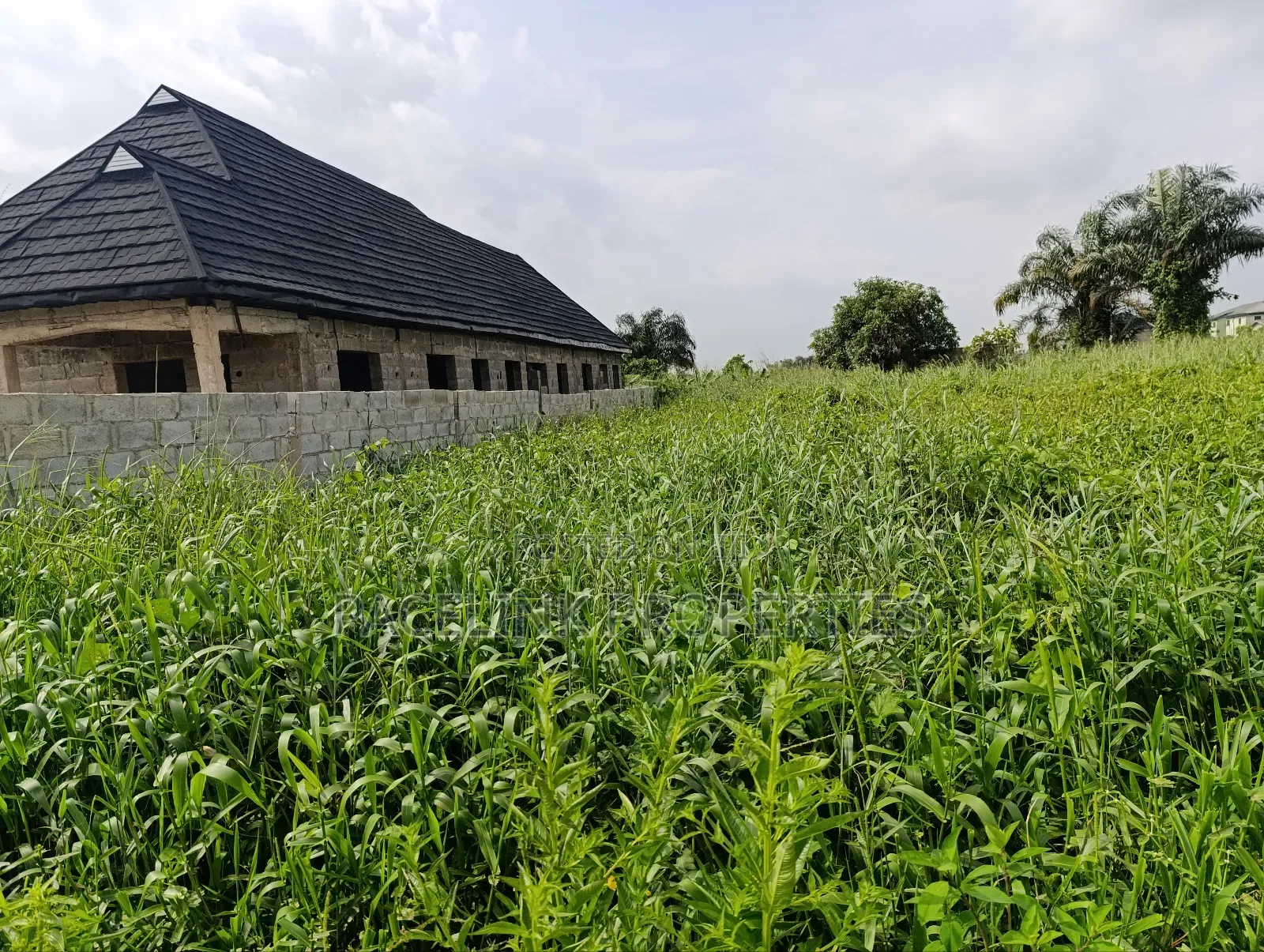 Half Plot of Land to Be Cut Out