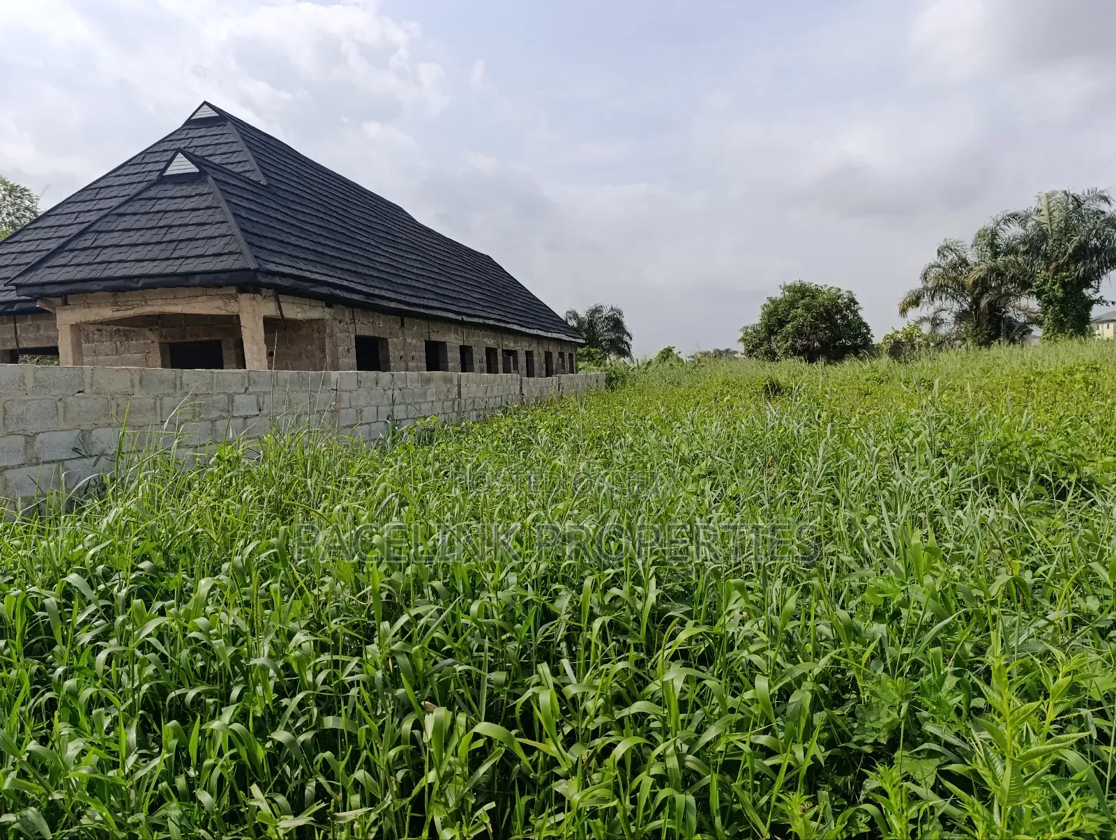Half Plot of Land to Be Cut Out