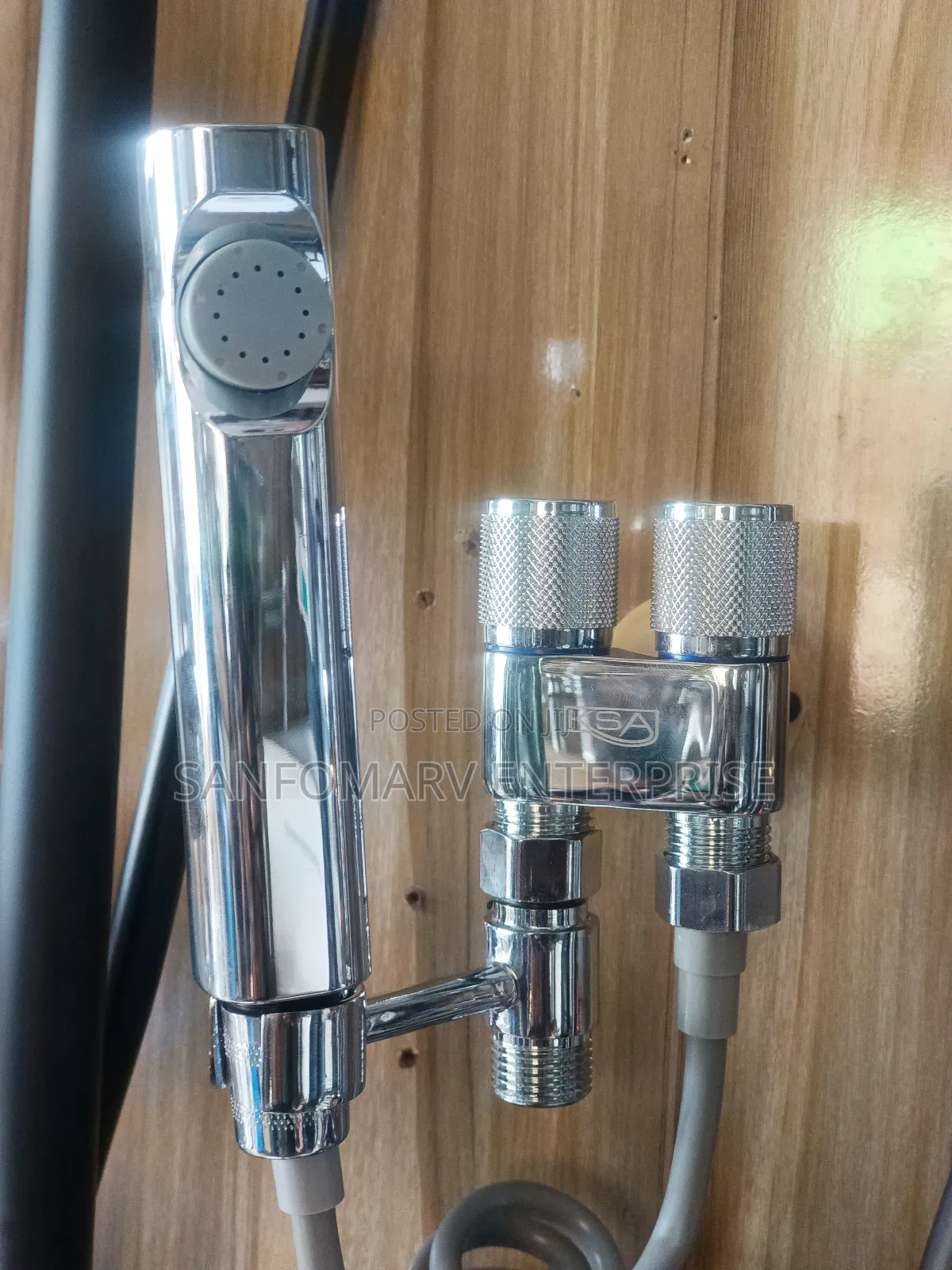 Hand Shower With Connector