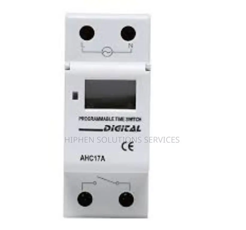 High Accuracy Anti Interference Programmable Timer Switch
