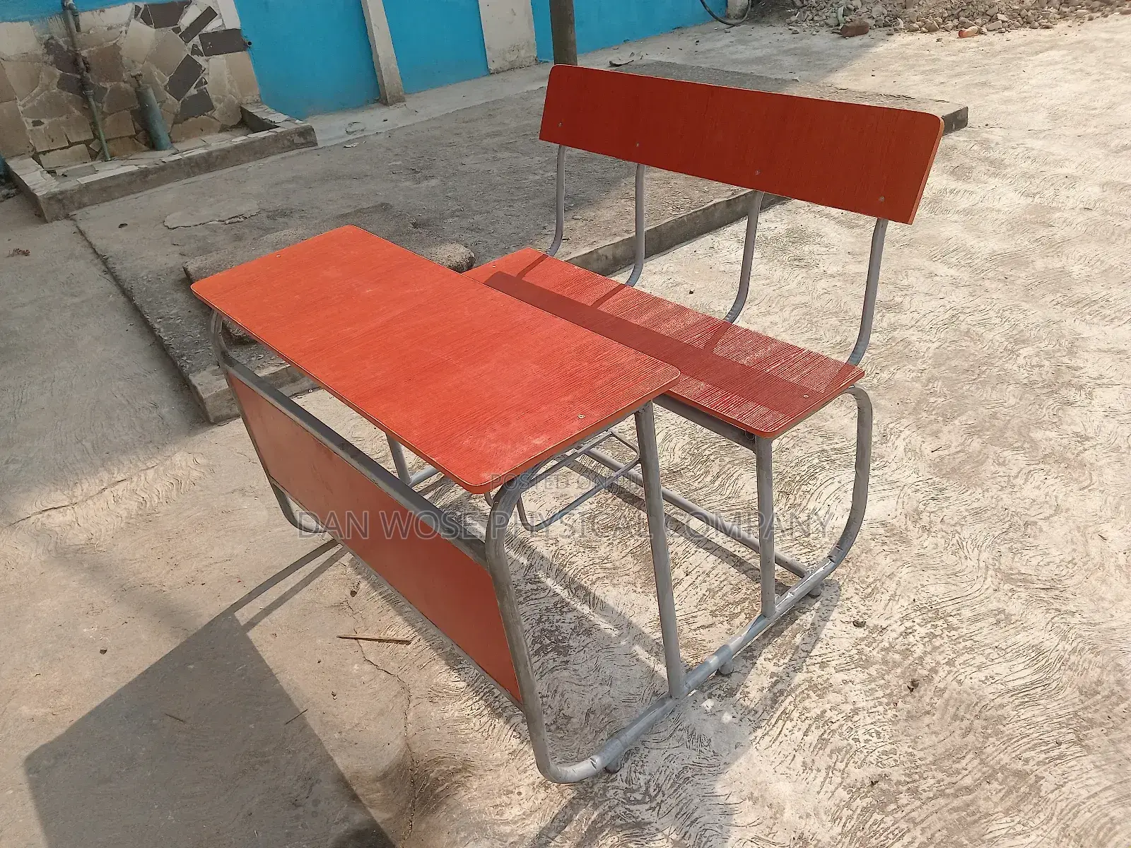 Double Desk and Seat Jointed