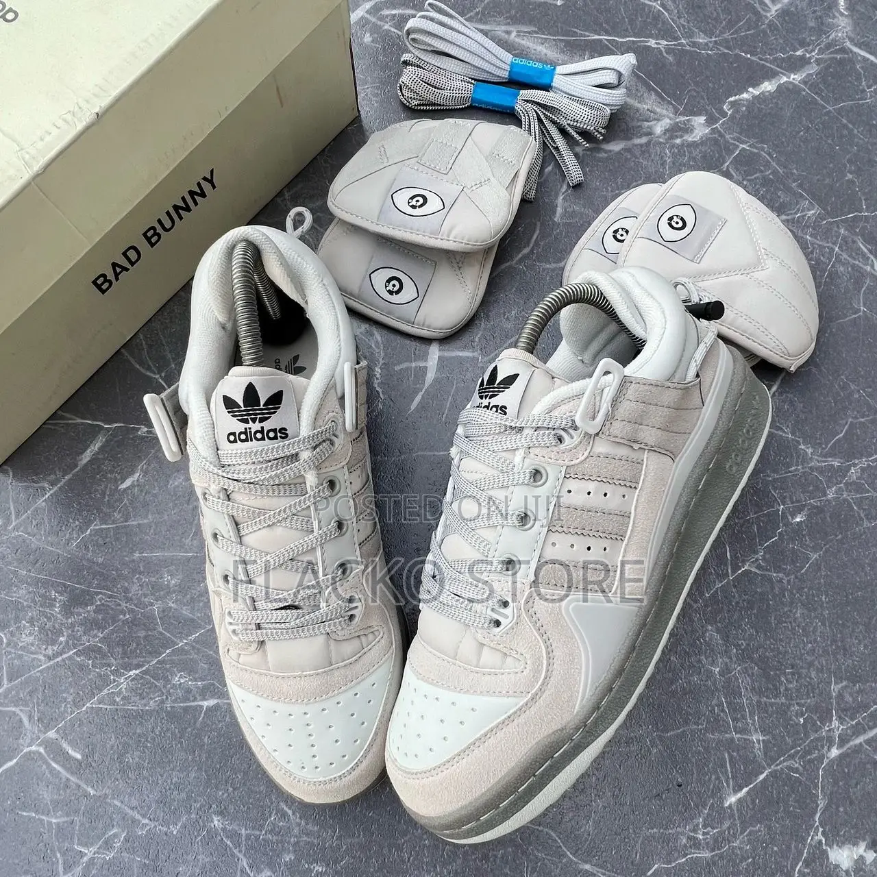 Original Badbunny X Adidas Forum Sneakers