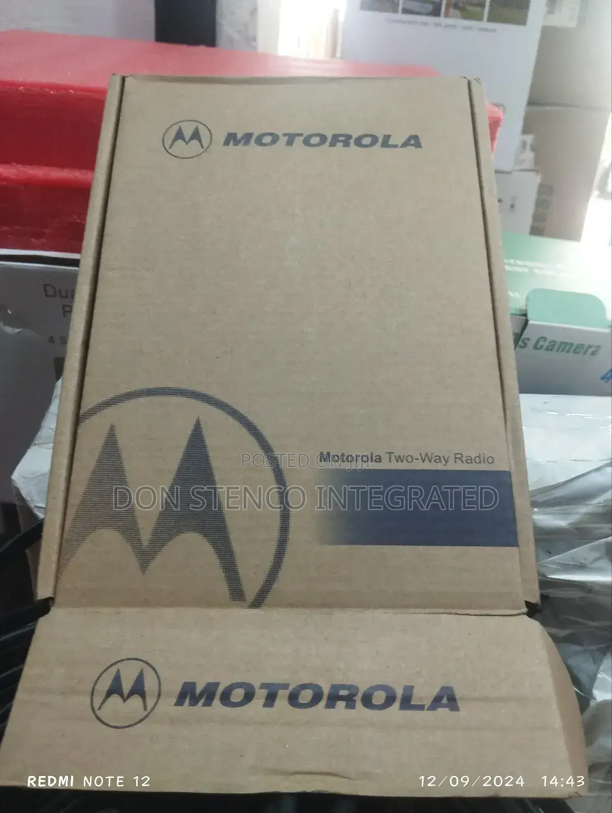 Motorola GP--399 Transceiver Walkie Talkie Two Way Radio