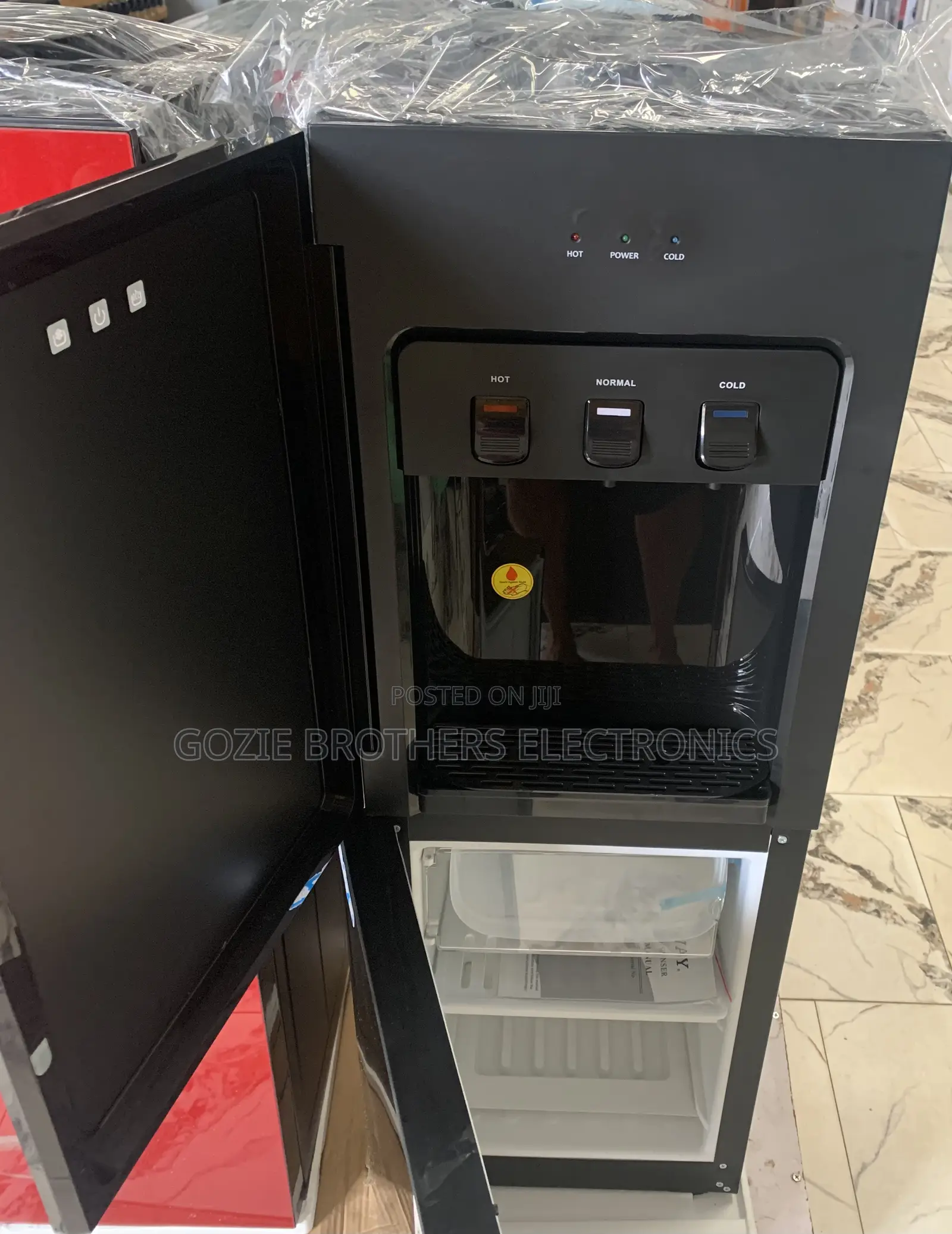 Cway Water Dispenser Double Doors With Fridge (Byb511-3)