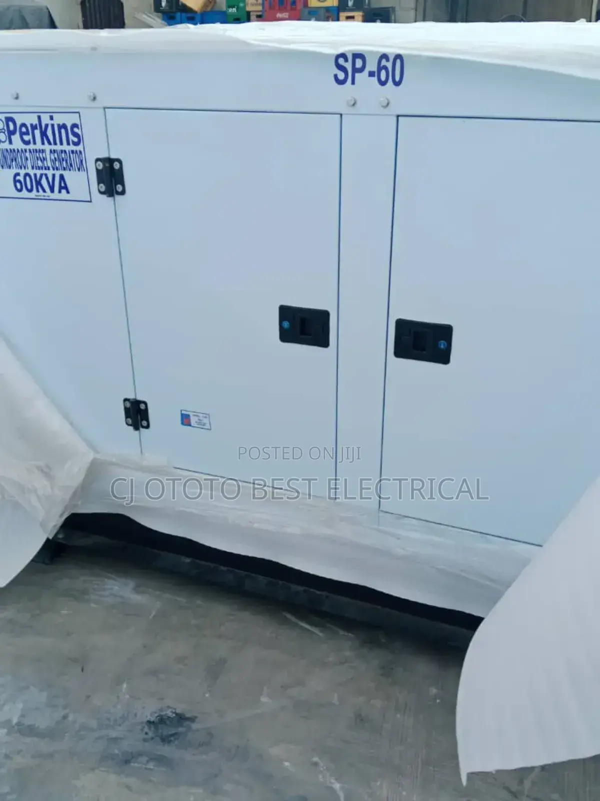 Brand New 60kva Perkins Diesel Generator 100%Copper