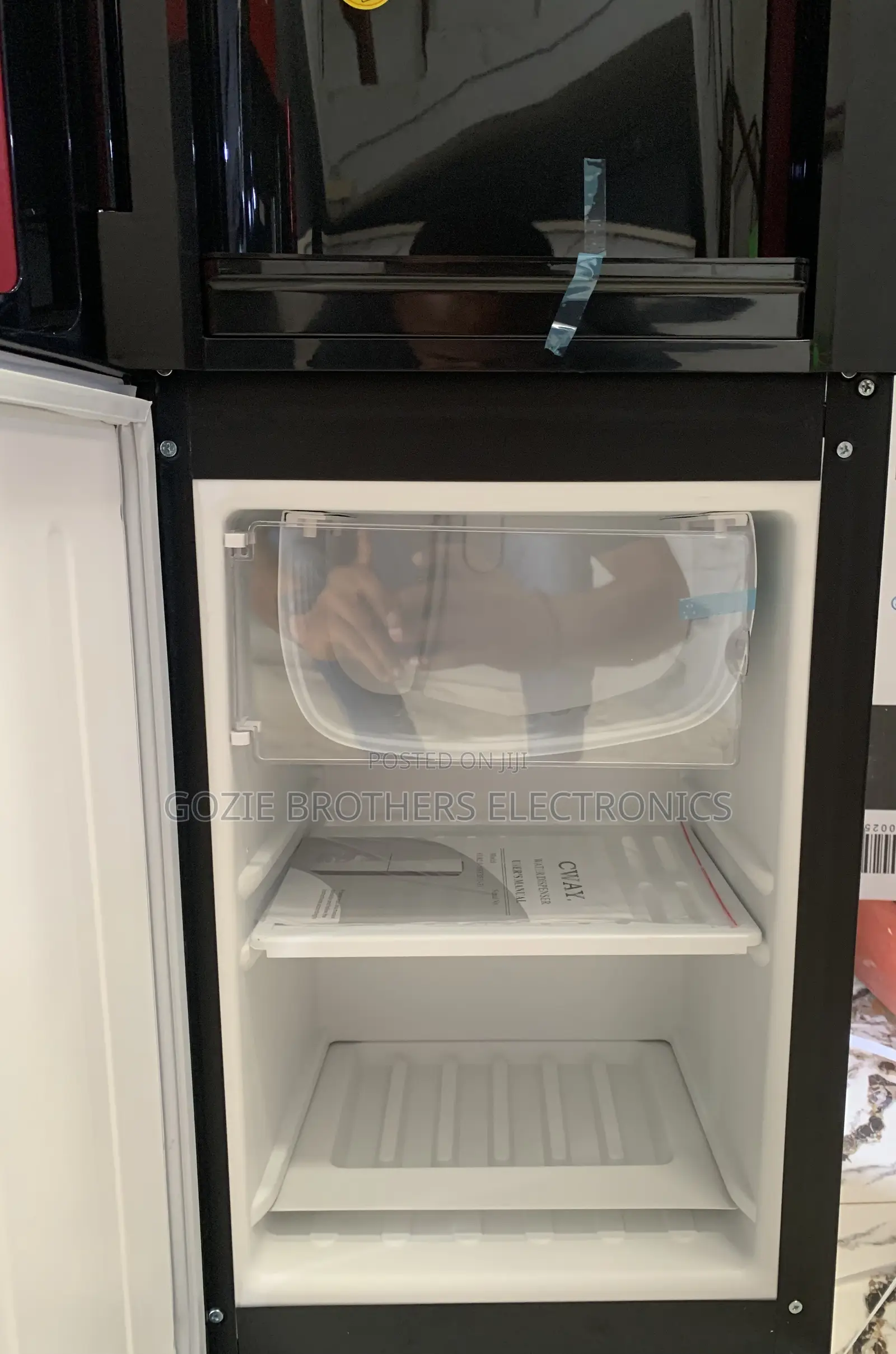 Cway Double Door Water Dispenser With Fridge Cabinet(511-3)