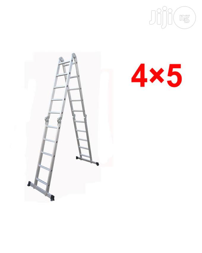 4x5 Foldable Multipurpose Aluminium Ladder