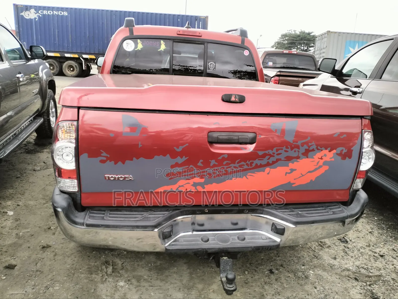 Toyota Tacoma 2015 Red