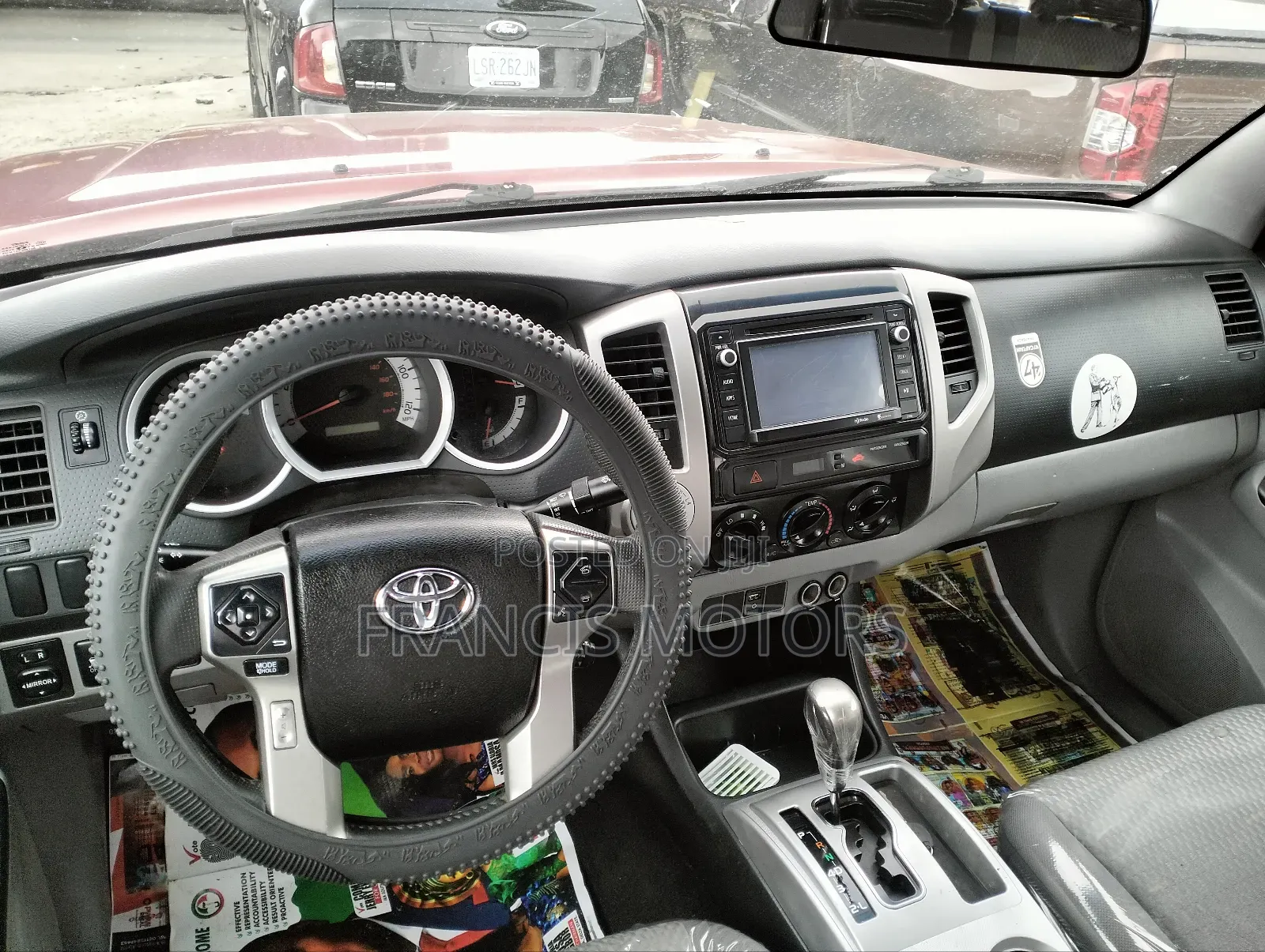 Toyota Tacoma 2015 Red