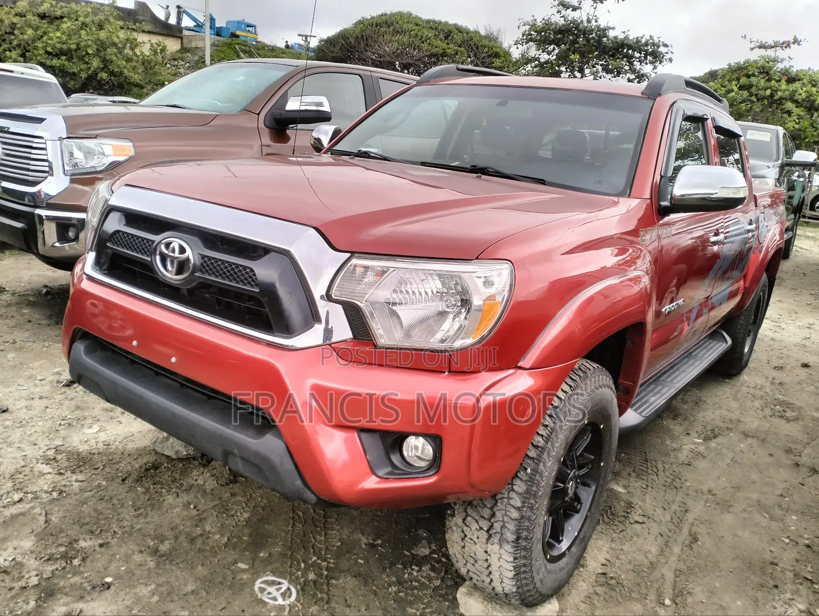 Toyota Tacoma 2015 Red