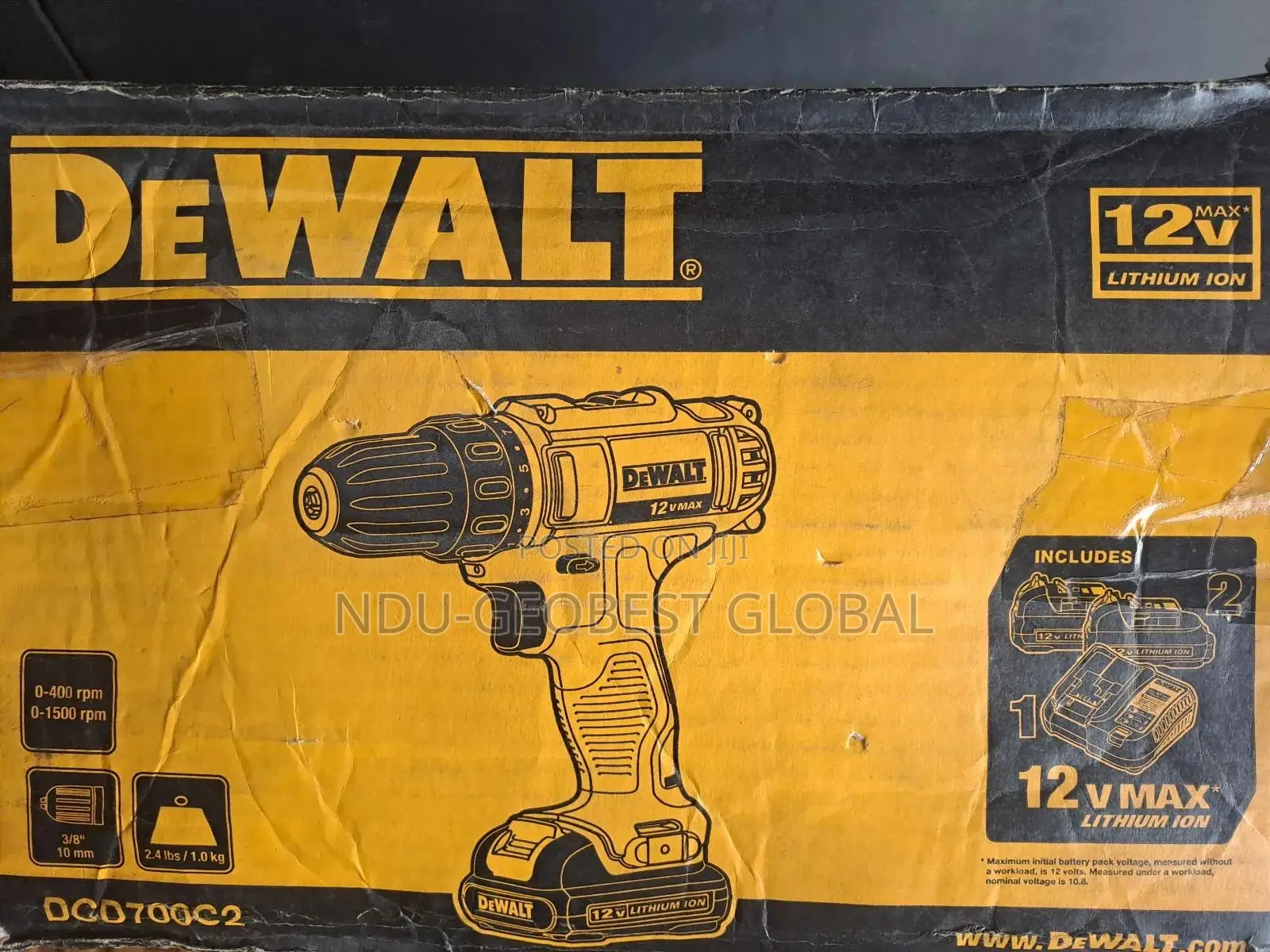 12v Dewalt Sheet Gun