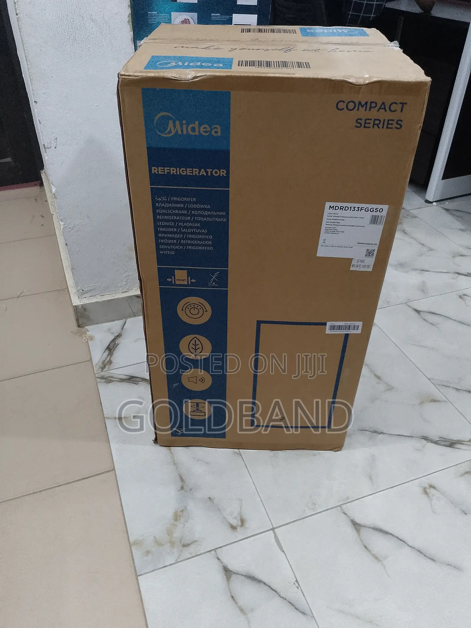 Time Saving Midea Single Door Refrigerator Mdrd133fgg50