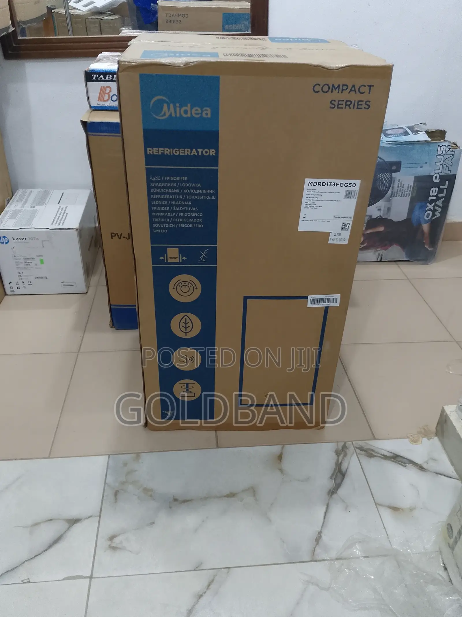 Midea Single Door Super Cool Refrigerator Mdrd133fgg50