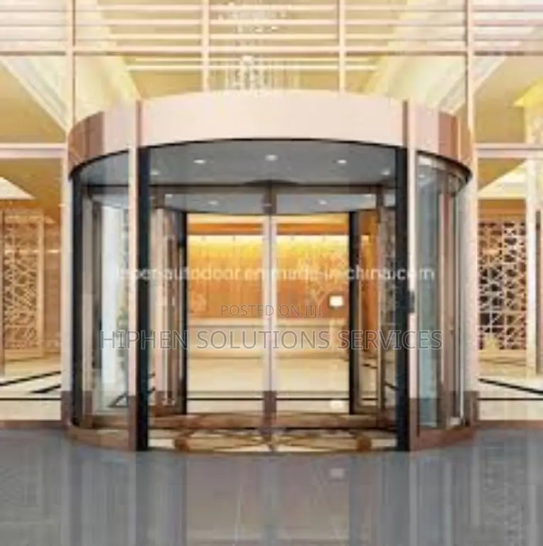 Automatic Office Building Intelligent Revolving Door