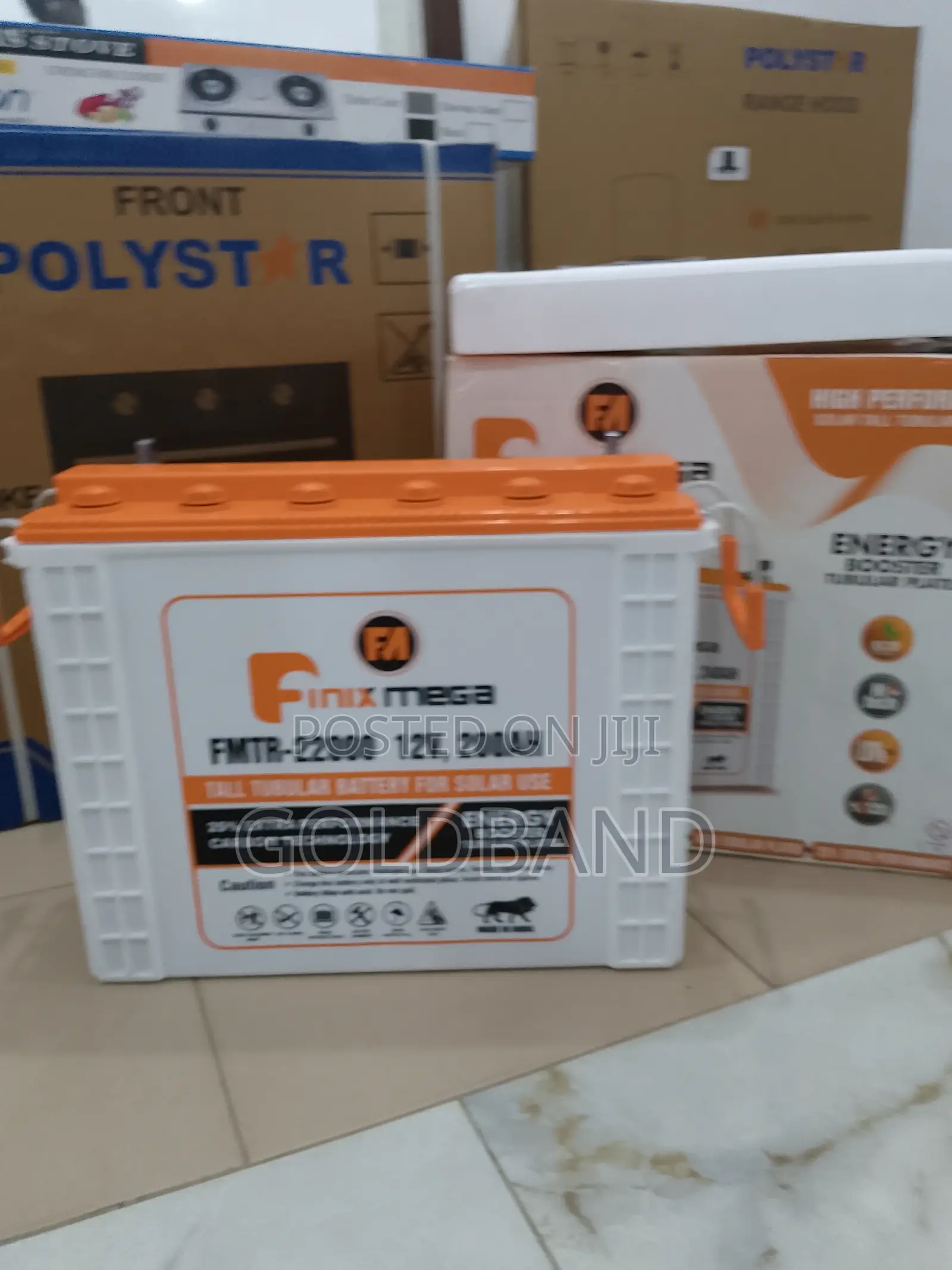 The New Finix 22000 Mega Tall Tubular Battery for Solar Use