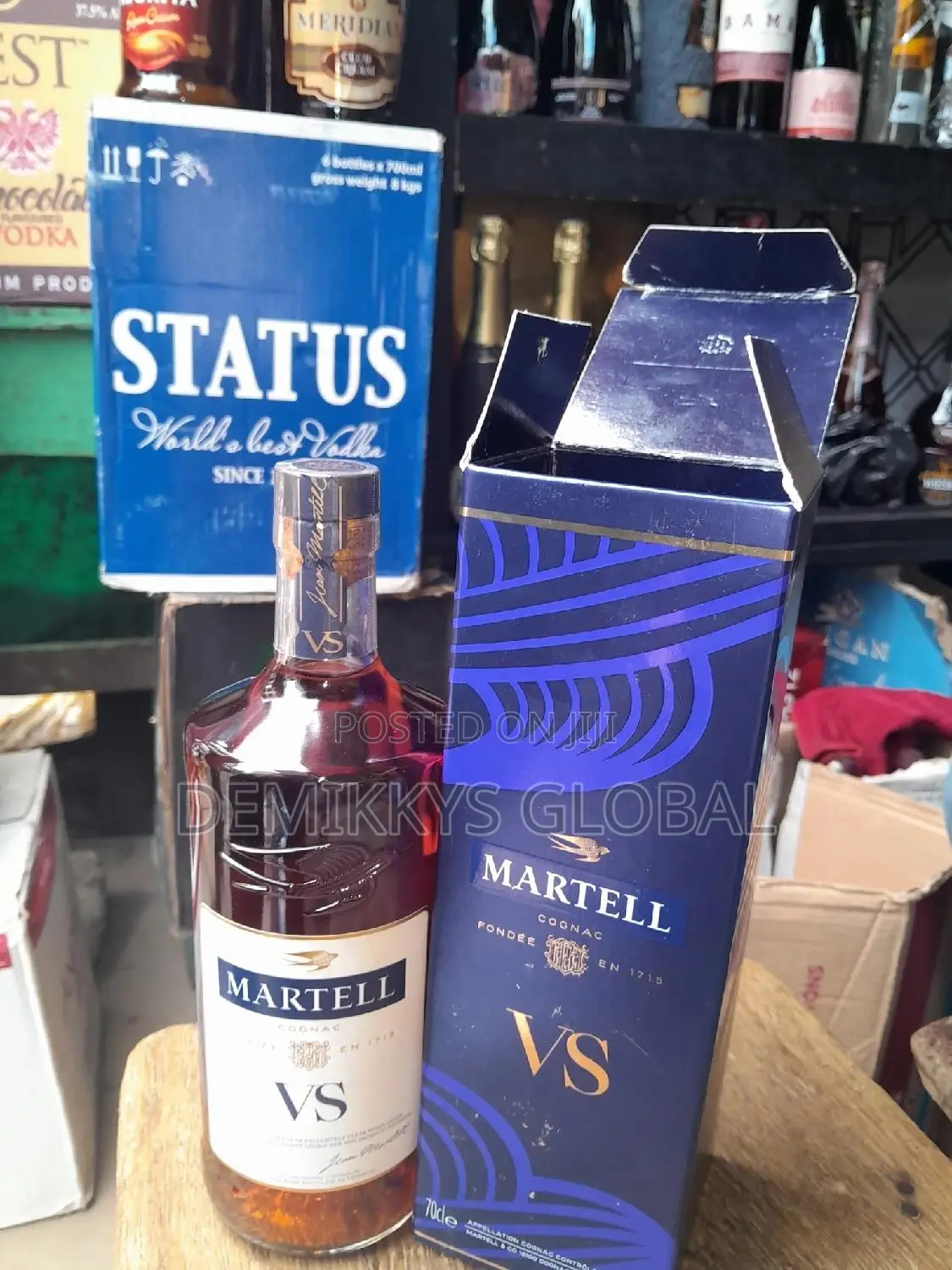 Martell V.S 70ck