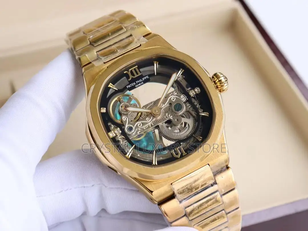 Patek Philippe Quality Luxury Men Chain Wristwatch