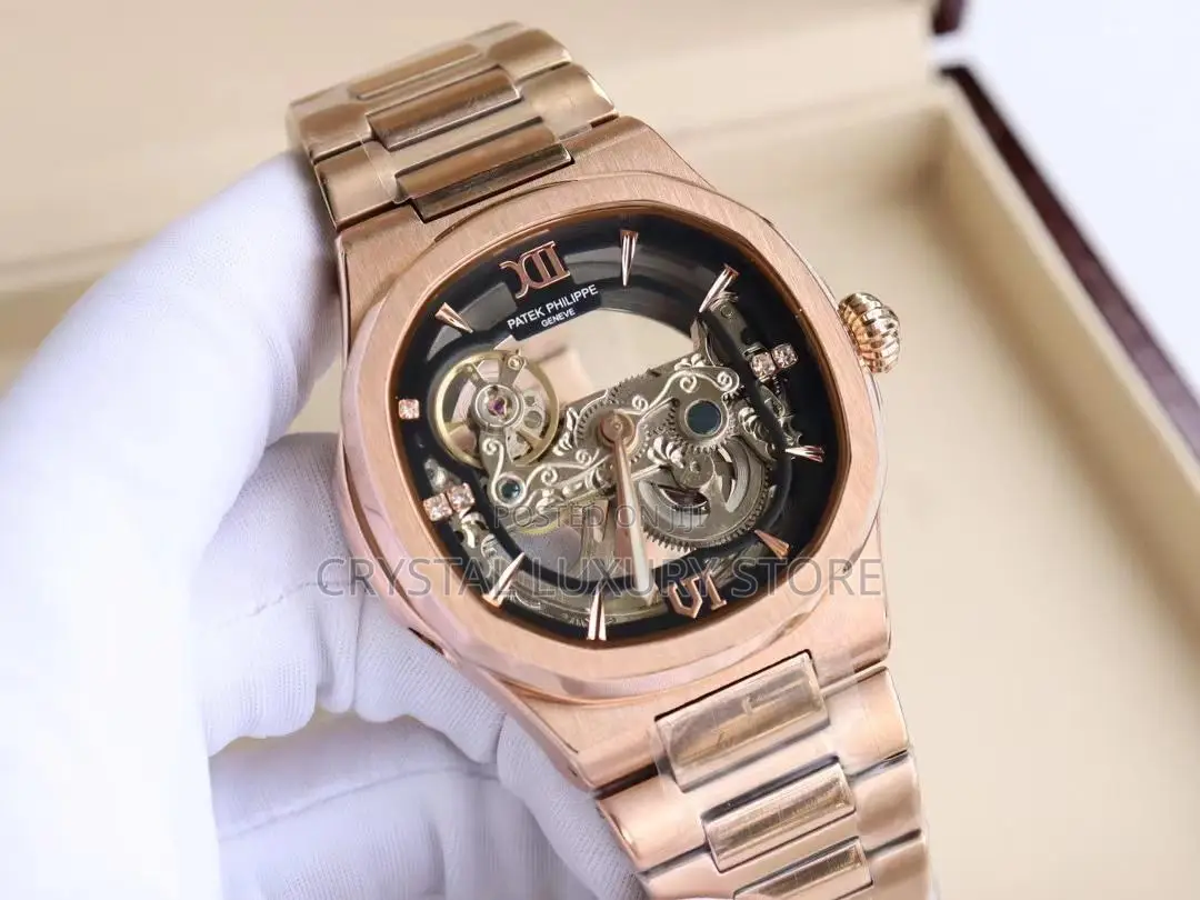 Patek Philippe Quality Luxury Men Chain Wristwatch