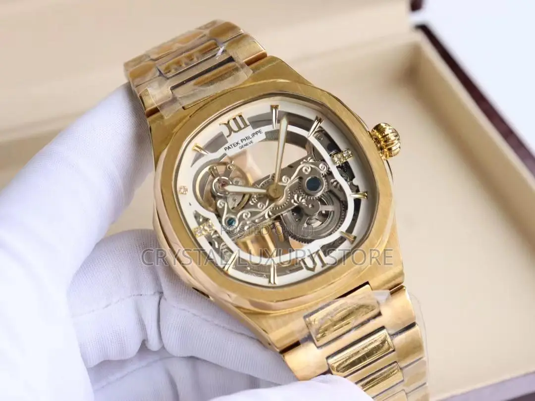 Patek Philippe Quality Luxury Men Chain Wristwatch