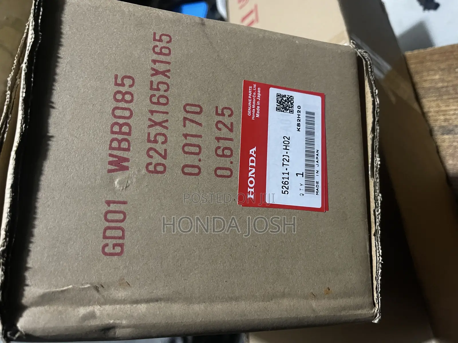 Honda Original Shock 2013/2016 Accord
