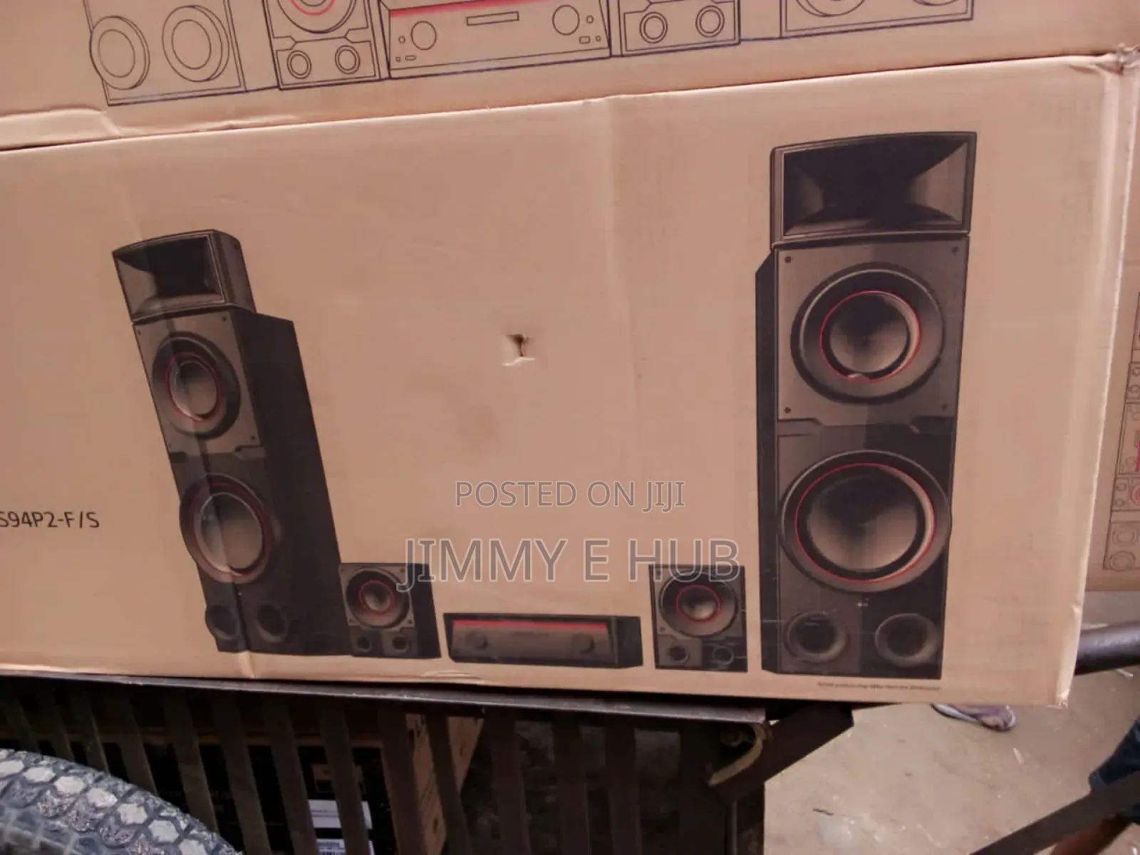 LG ARX10 4.2ch 2300W AV Receiver System With Dual Subwoofer.