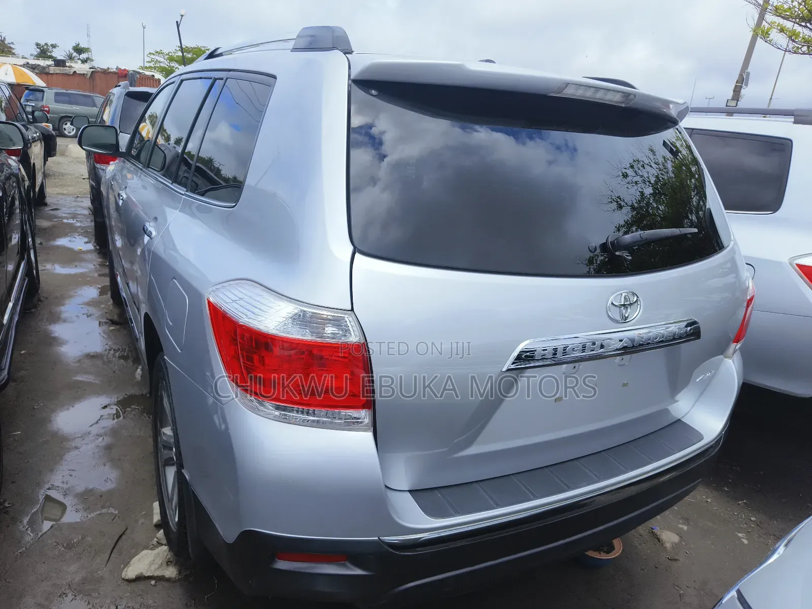 Toyota Highlander Limited 3.5L 2WD 2013 Silver