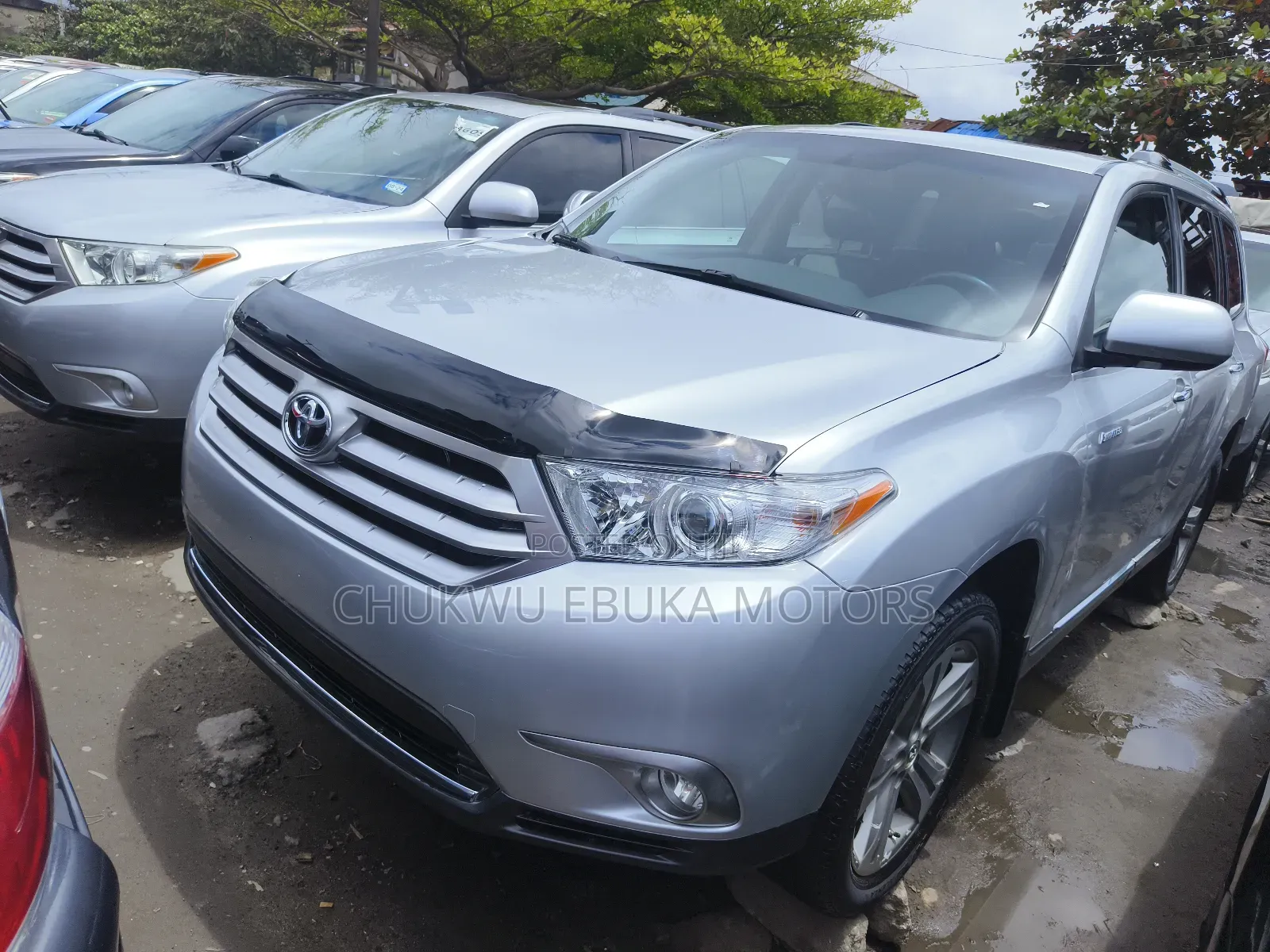 Toyota Highlander Limited 3.5L 2WD 2013 Silver