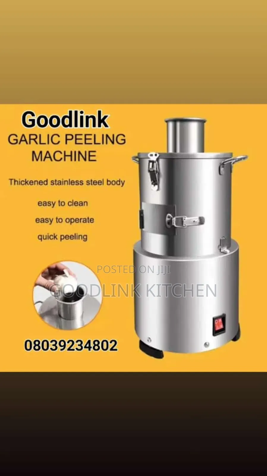 Commercial Garlic Peeler Machine