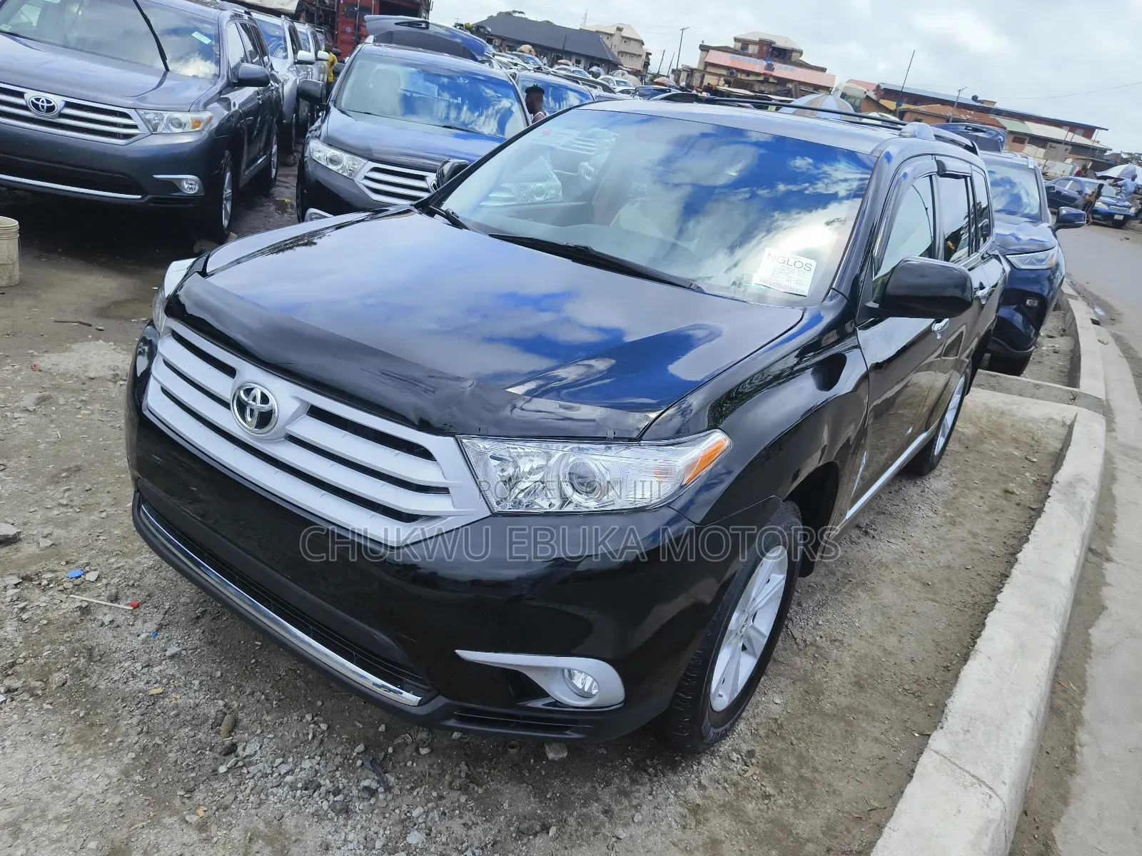 Toyota Highlander Limited 3.5L 2WD 2013 Black