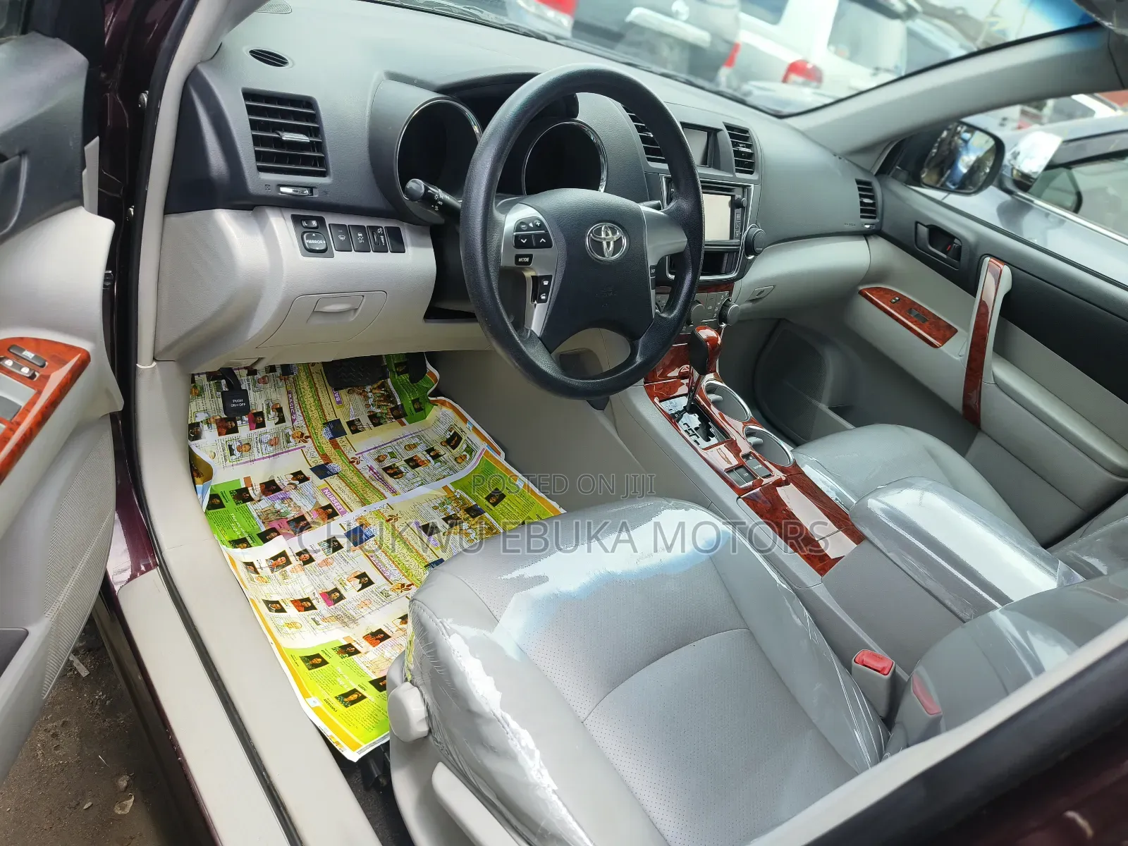 Toyota Highlander Limited 3.5L 2WD 2013 Red