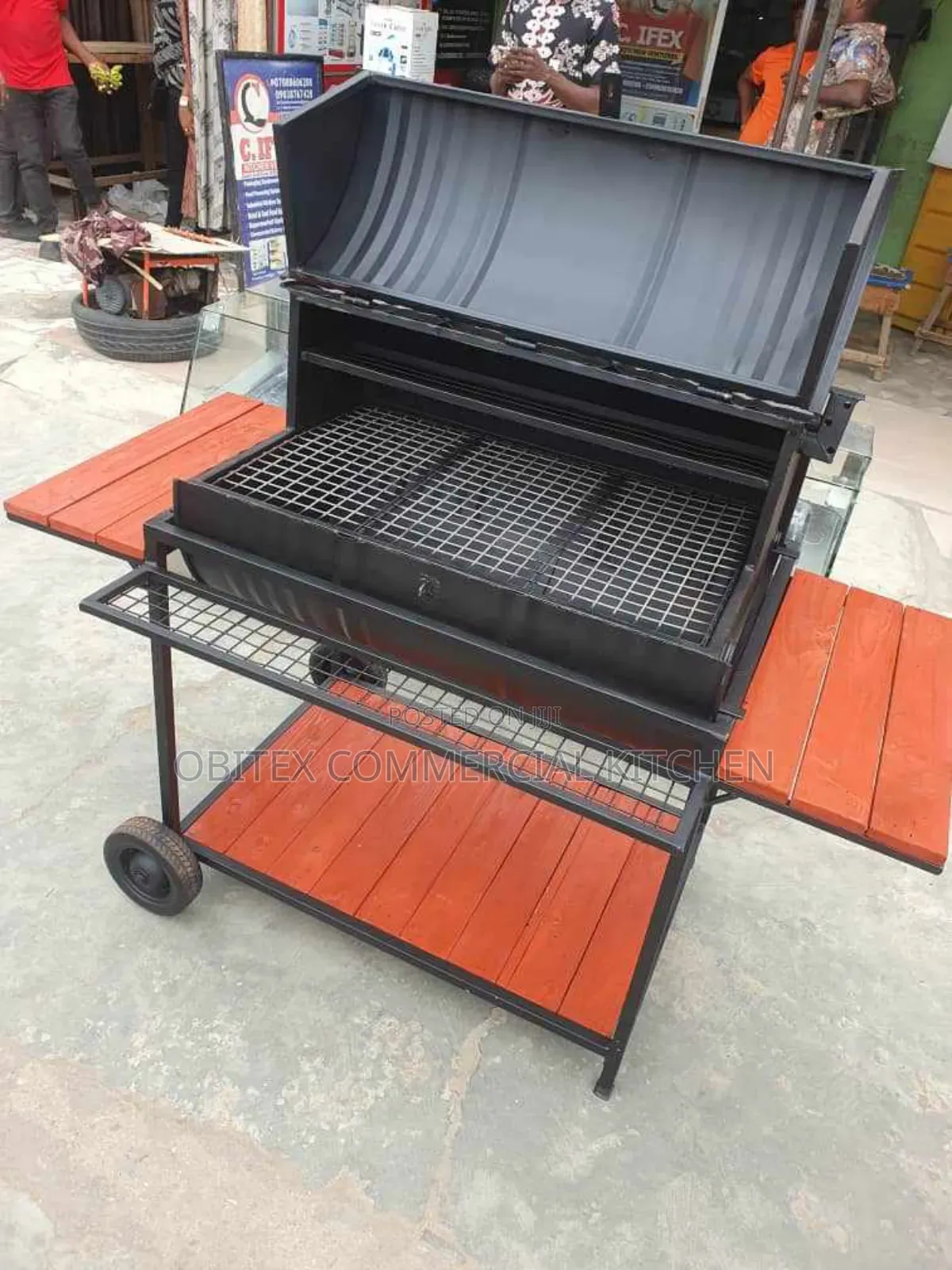 Commercial Charcoal Barbecue Grill Machine Is Available 4sal