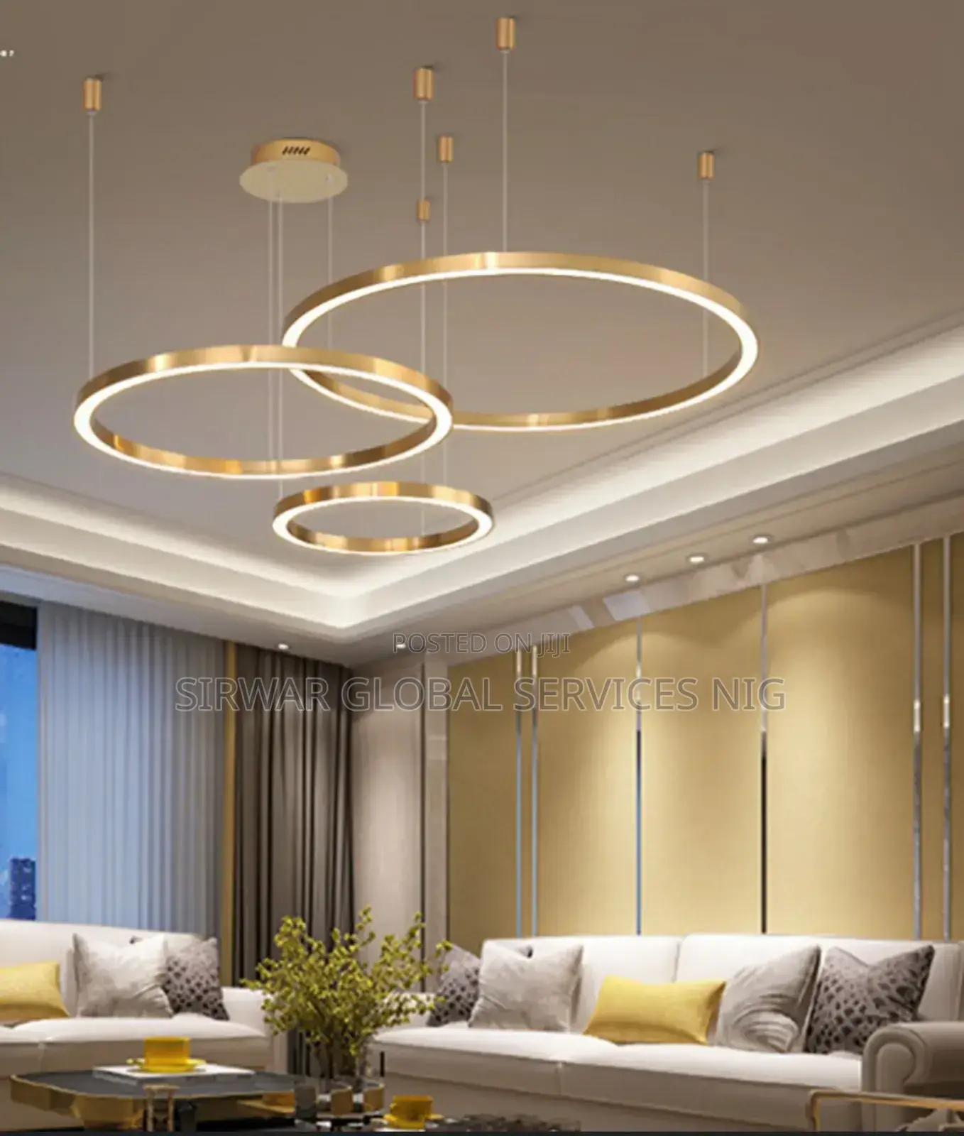 Master Sitting Room Drop Chandelier 1000mm