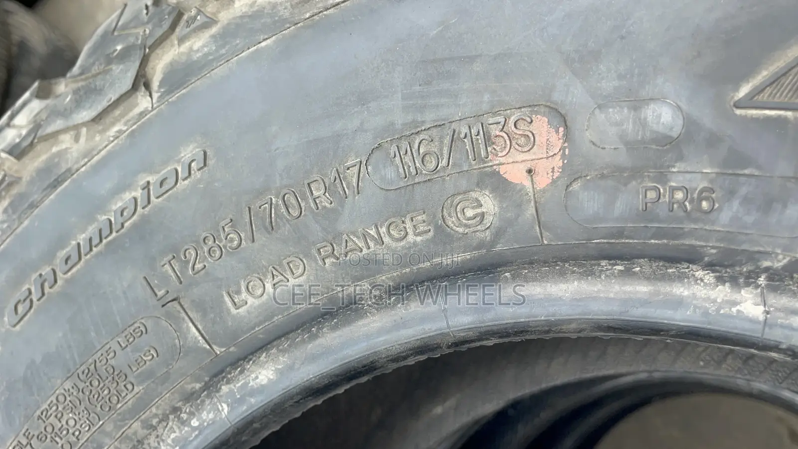 BFGOODRICH All Terrain Teeth Available in Different Sizes