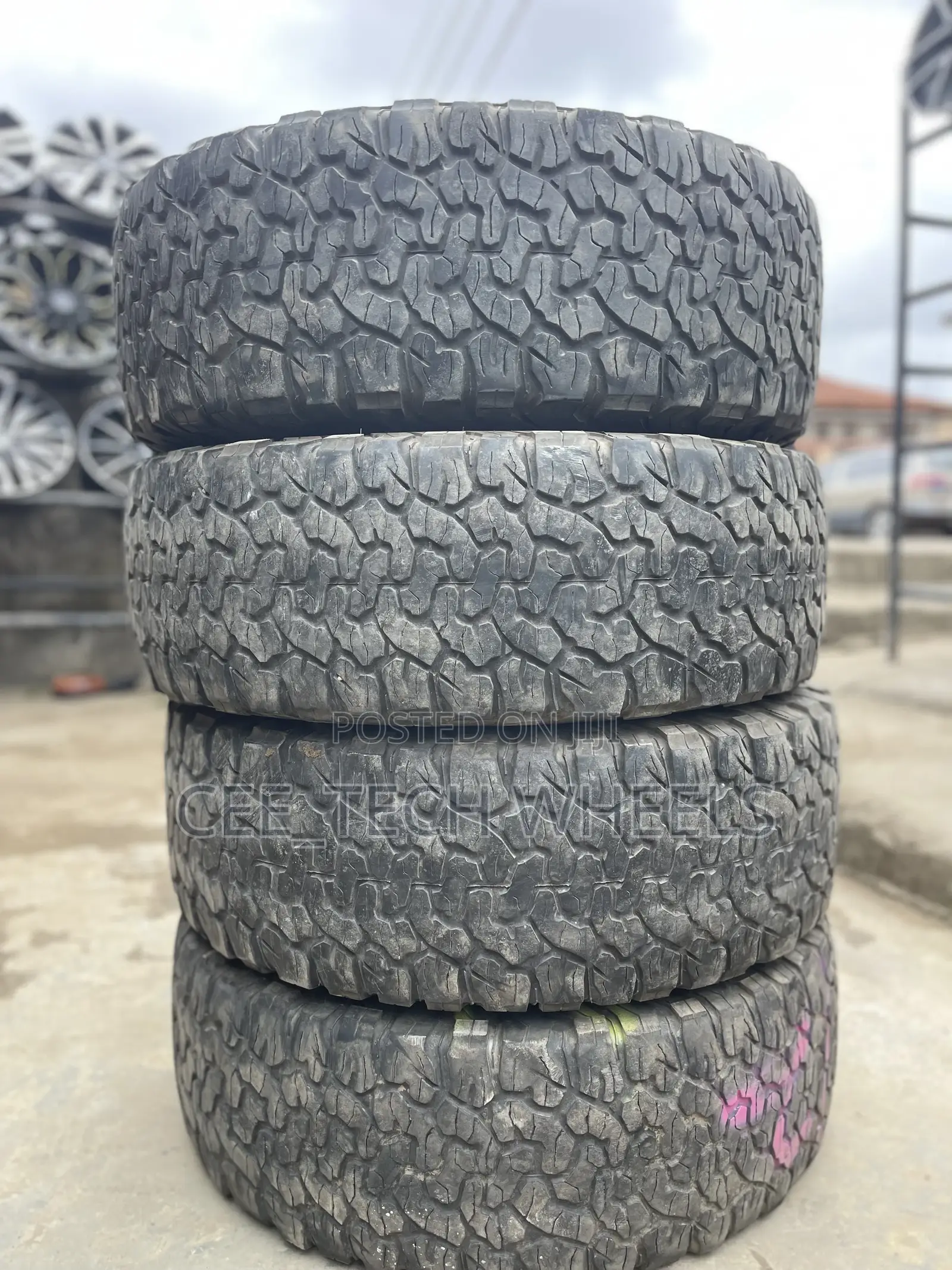 BFGOODRICH All Terrain Teeth Available in Different Sizes
