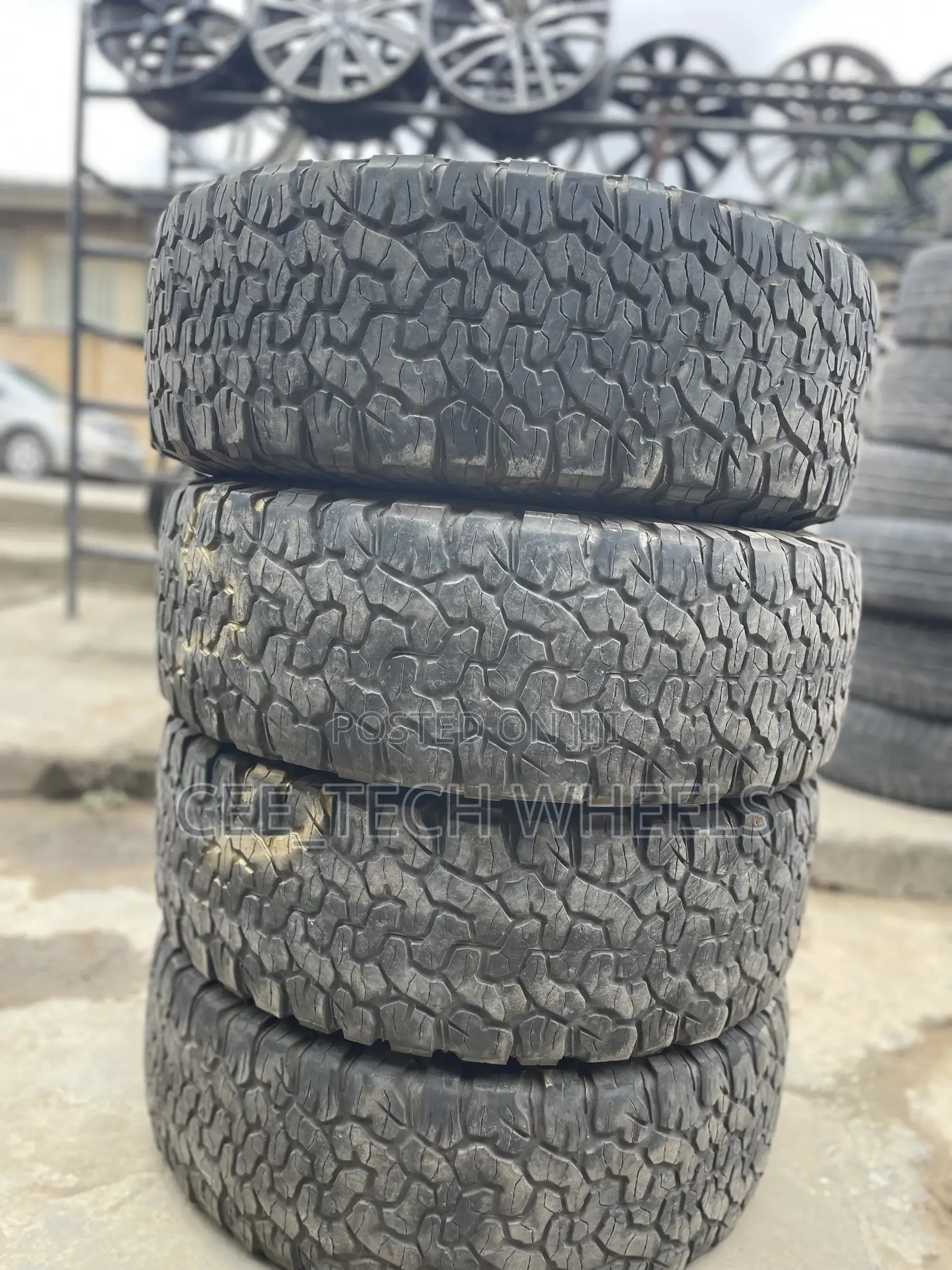 BFGOODRICH All Terrain Teeth Available in Different Sizes