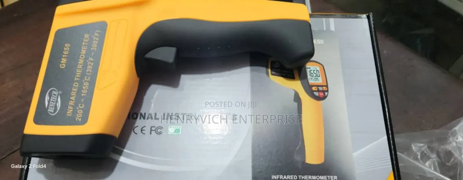 Infrared Thermometer GM1650 Brand New