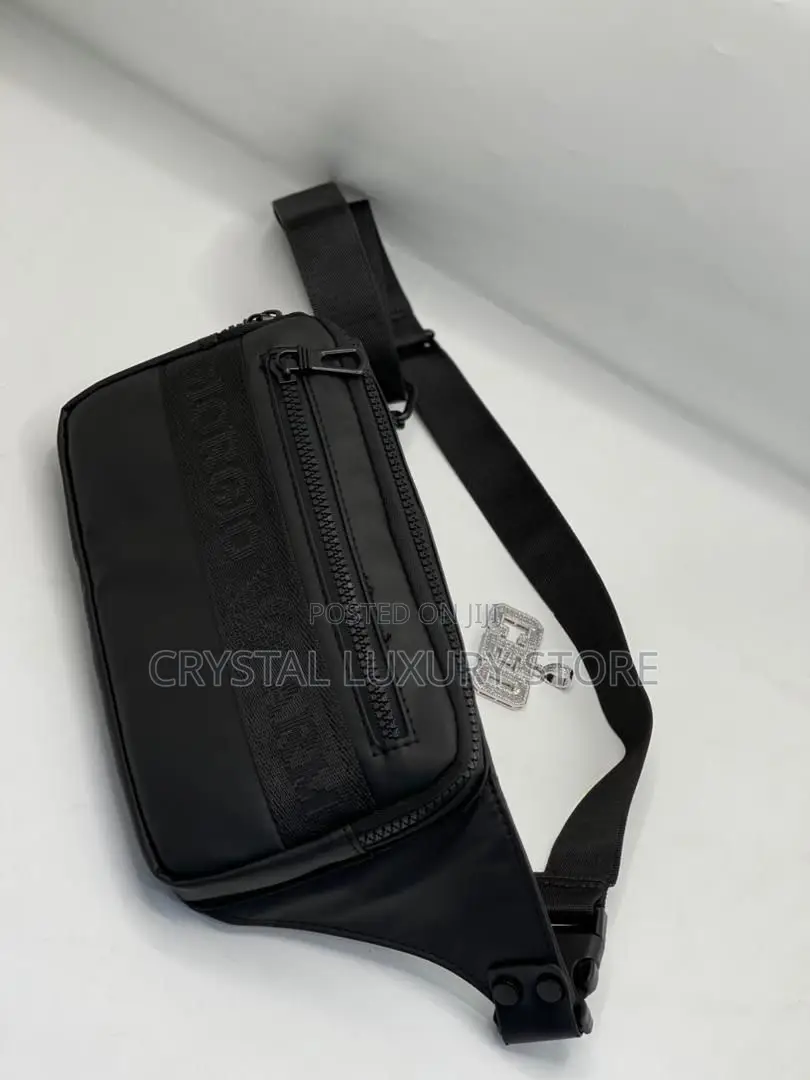 Top Quality Luxury Genuine Leather Waist Cross Bag