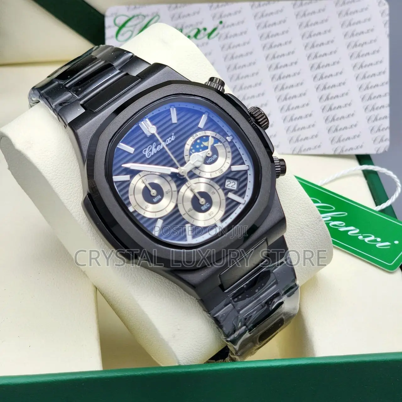 Chenxi Quality Luxury Men Chain Wristwatch BB