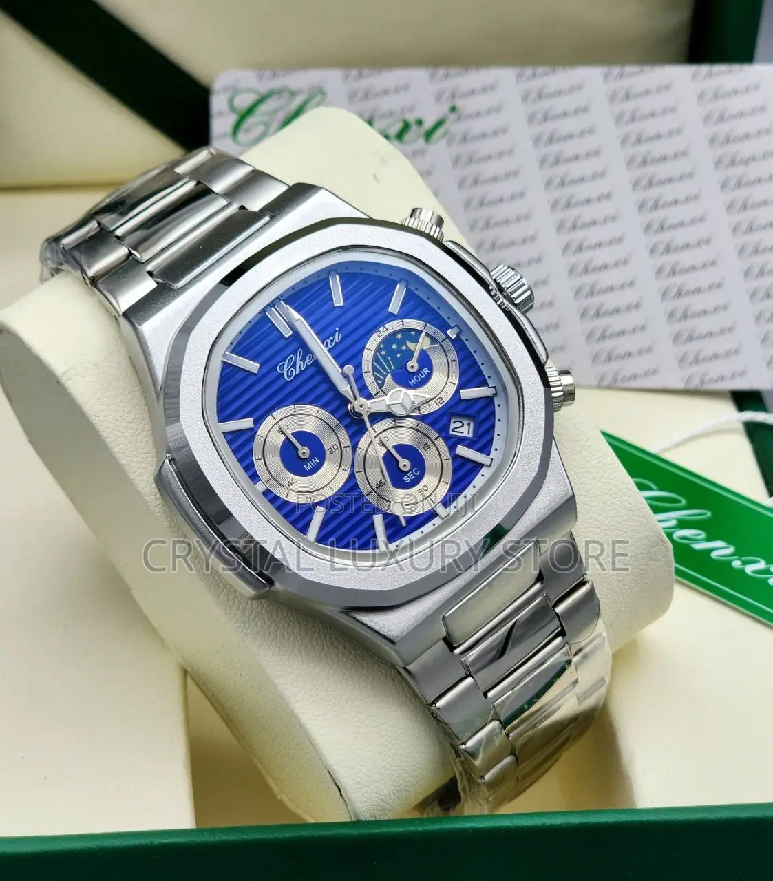 Chenxi Quality Luxury Men Chain Wristwatch BB