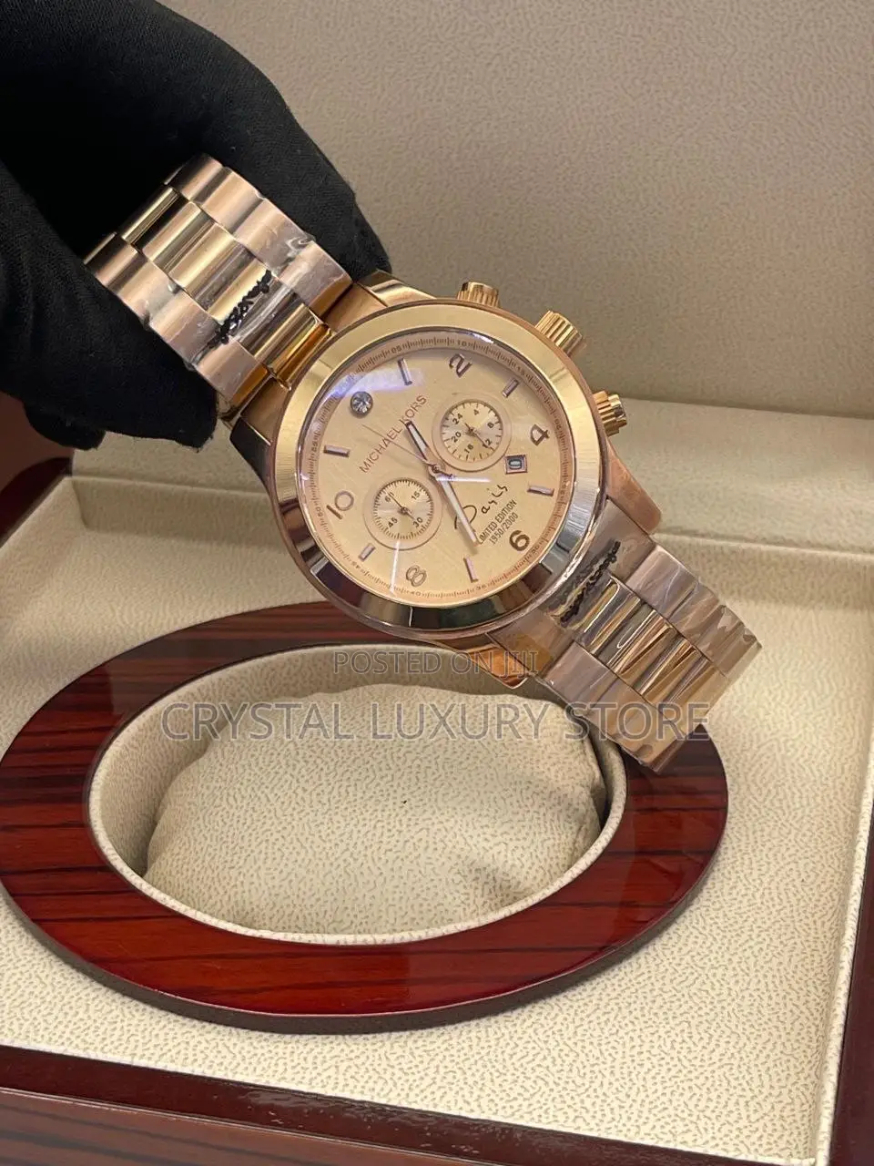 Michael Kors Quality Luxury Men Chain Wristwatch