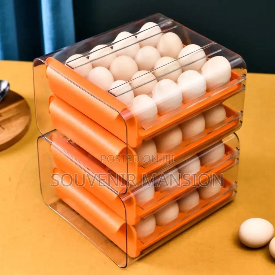 Transparent Egg Storage Rack