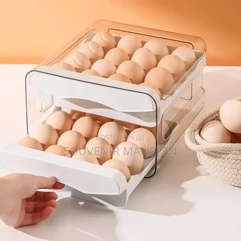 Transparent Egg Storage Rack