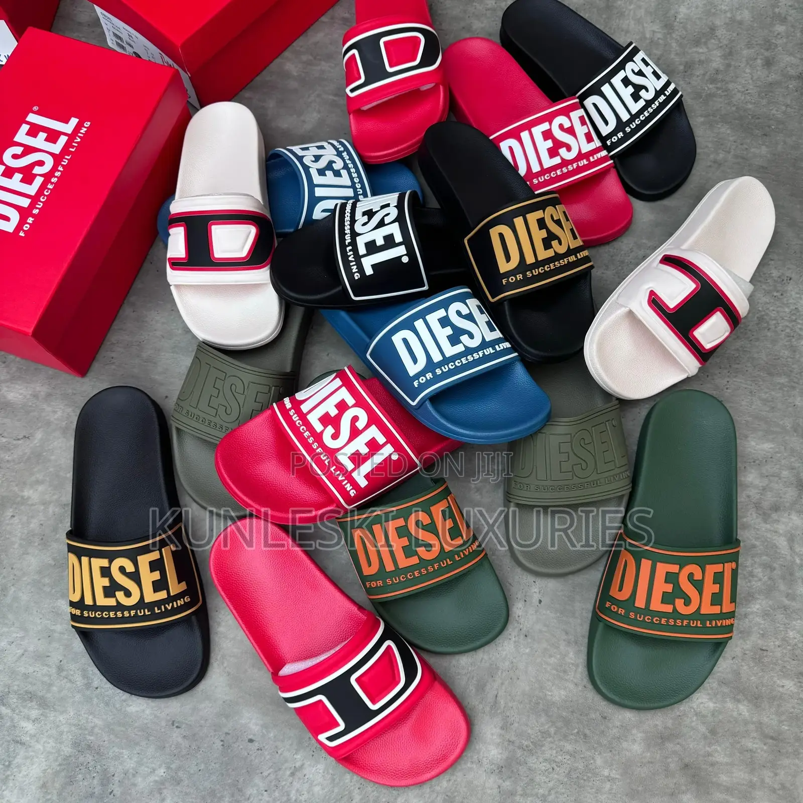 Original Diesel Flip Flop Slides Collections