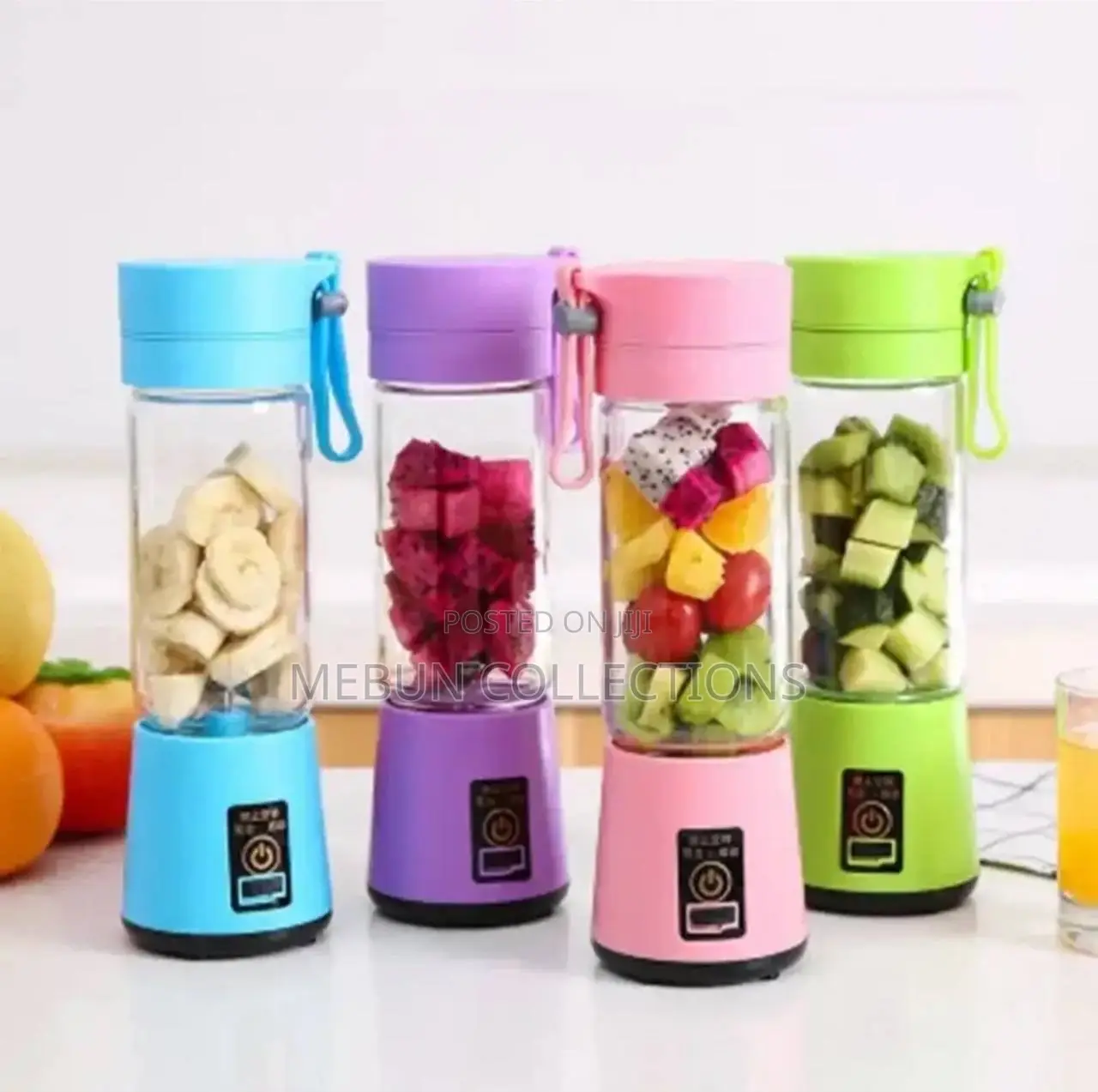 Electric 6 Blades Portable Rechargeable Juice Cup