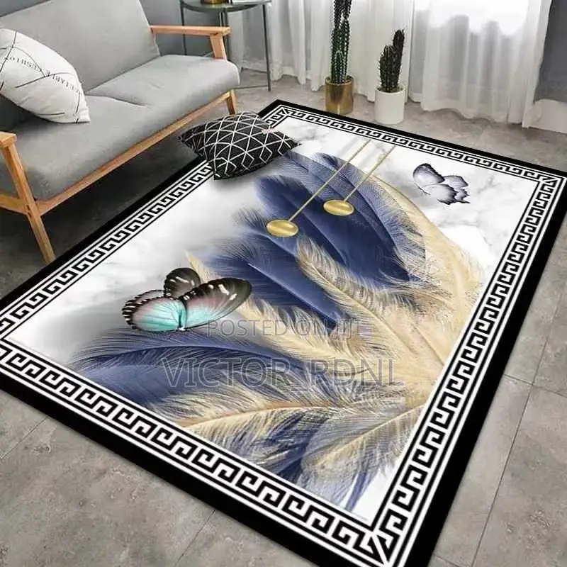 3D Rubber Center Rug