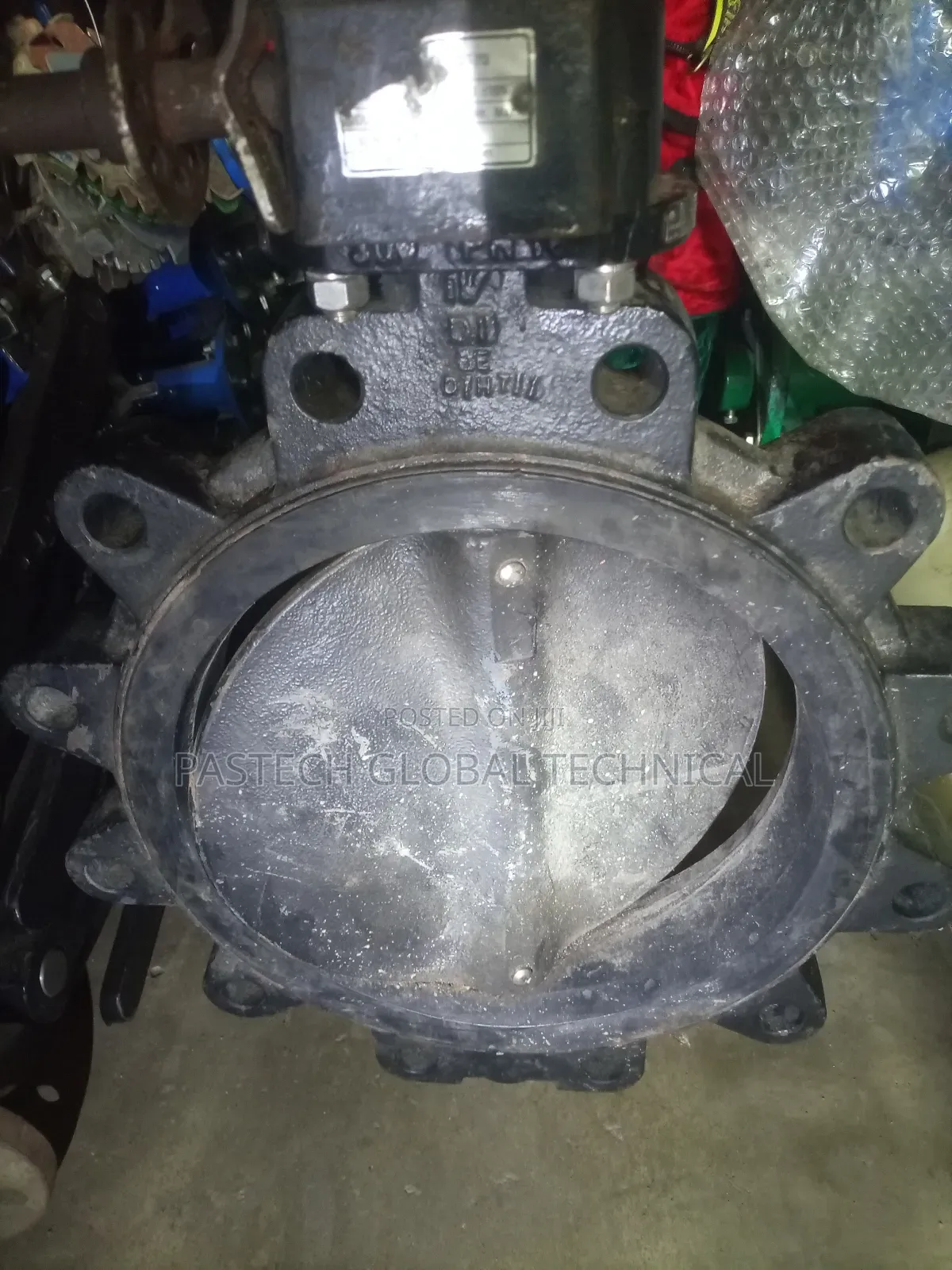 12" Worm Gear Operated Lug Butterfly Valve