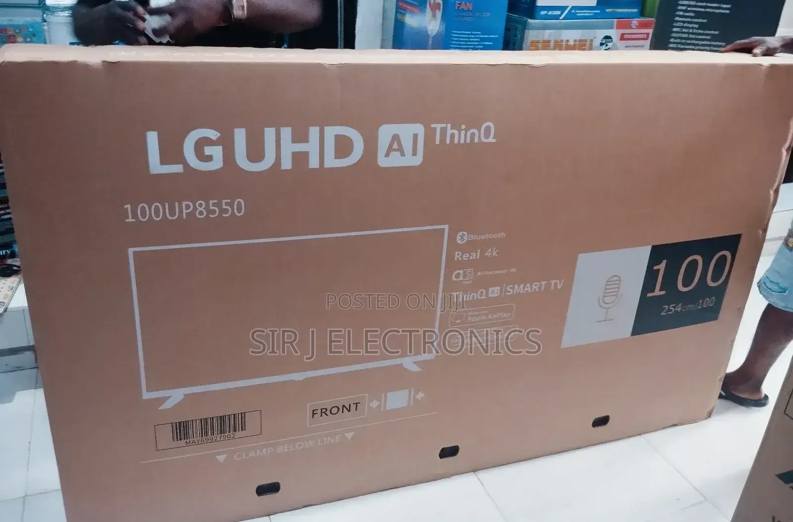 Lg 100" Frameless Smart Uhd Television+ Warranty
