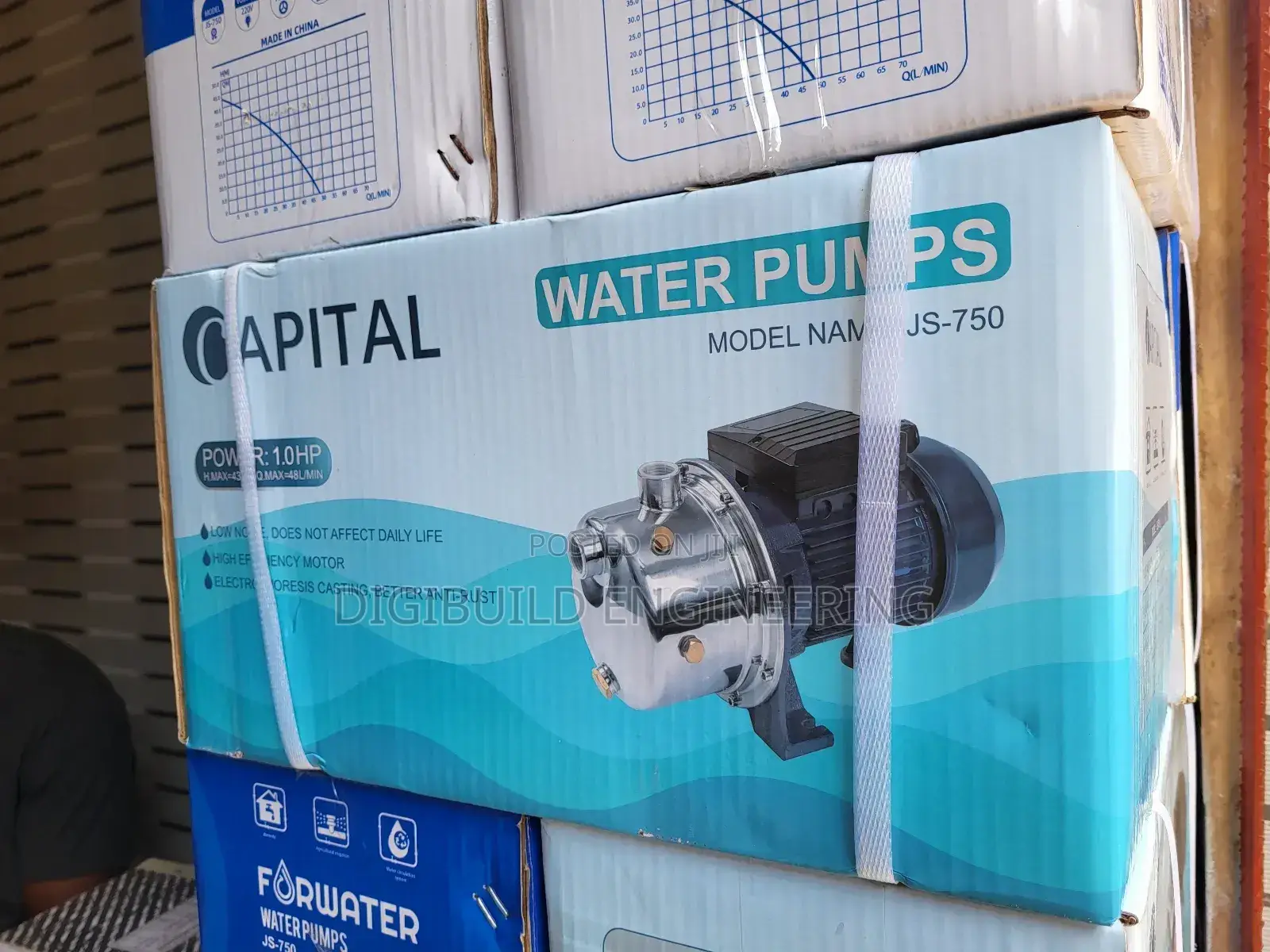 1hp Capital Stainless Water Pump