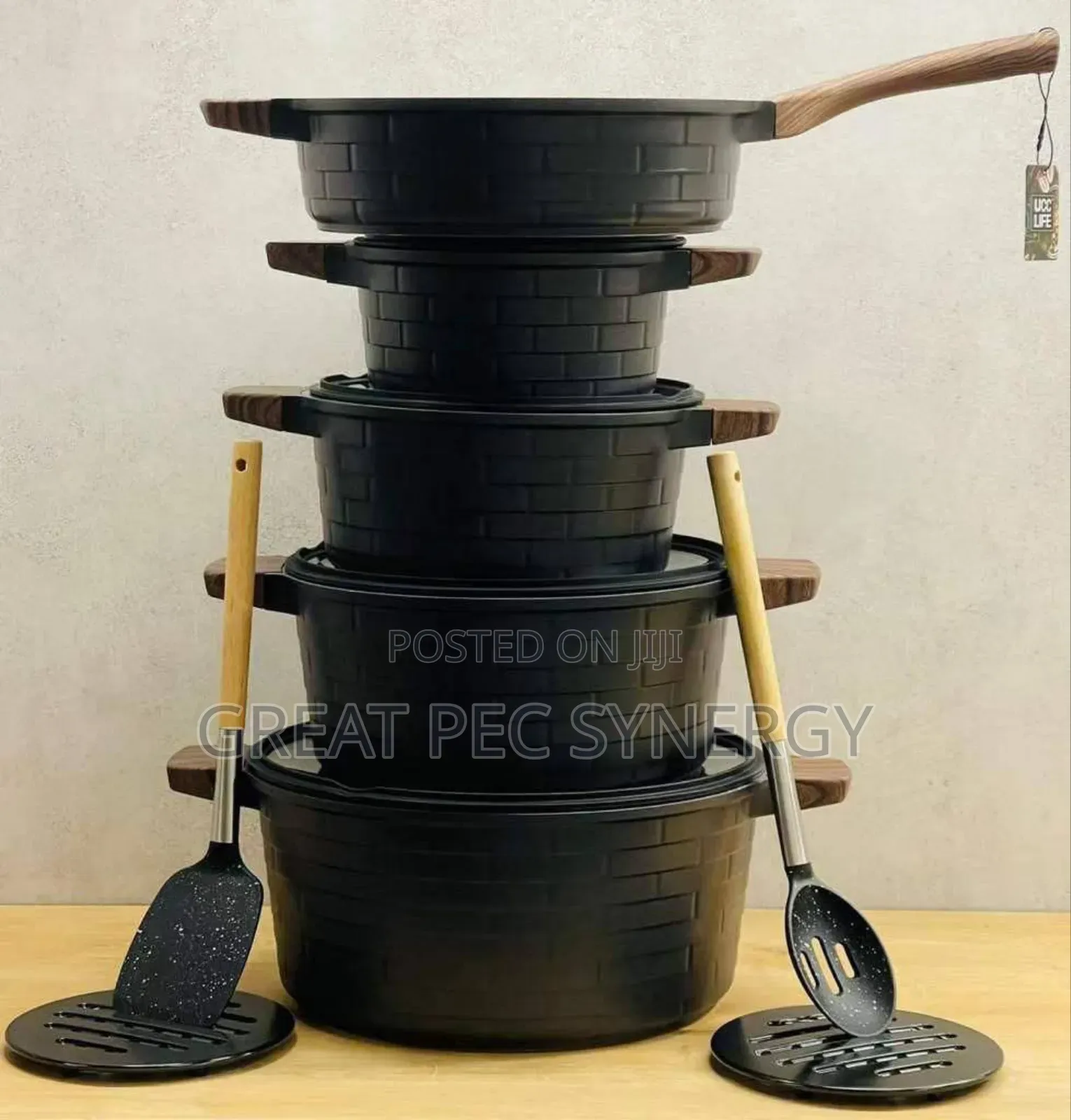 Granite Pot (Cookware) 13 Pieces